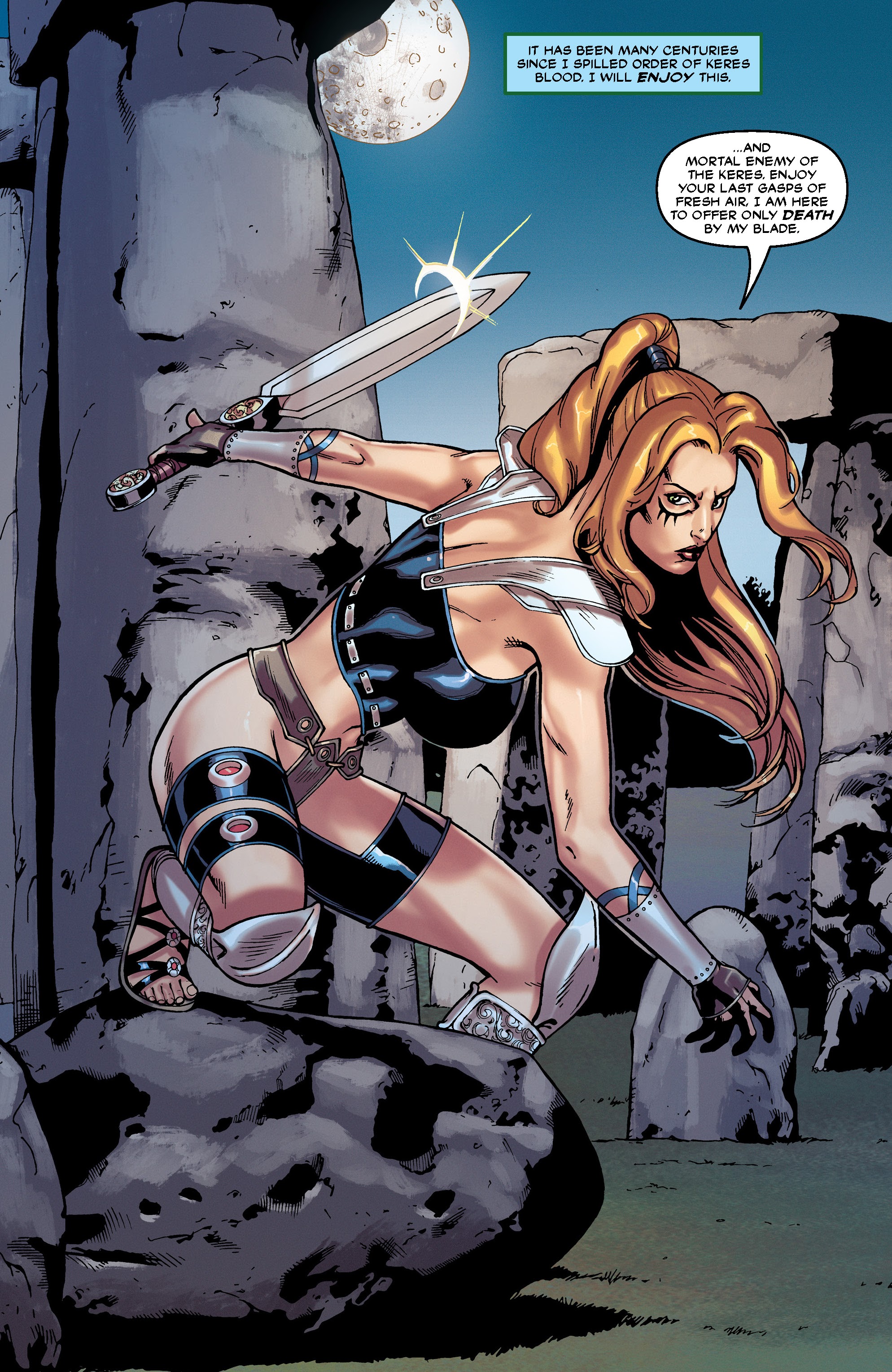 Read online Threshold:Allure comic -  Issue #1 - 18
