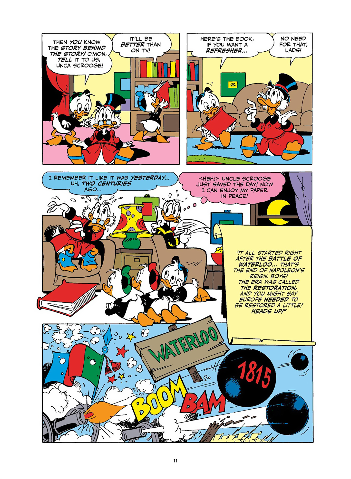 Read online Uncle Scrooge and Donald Duck in Les Misérables and War and Peace comic -  Issue # TPB (Part 1) - 12