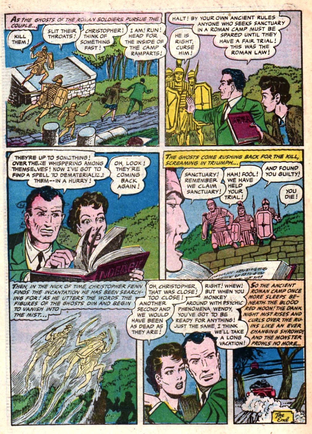 Read online Haunted Thrills comic -  Issue #17 - 32