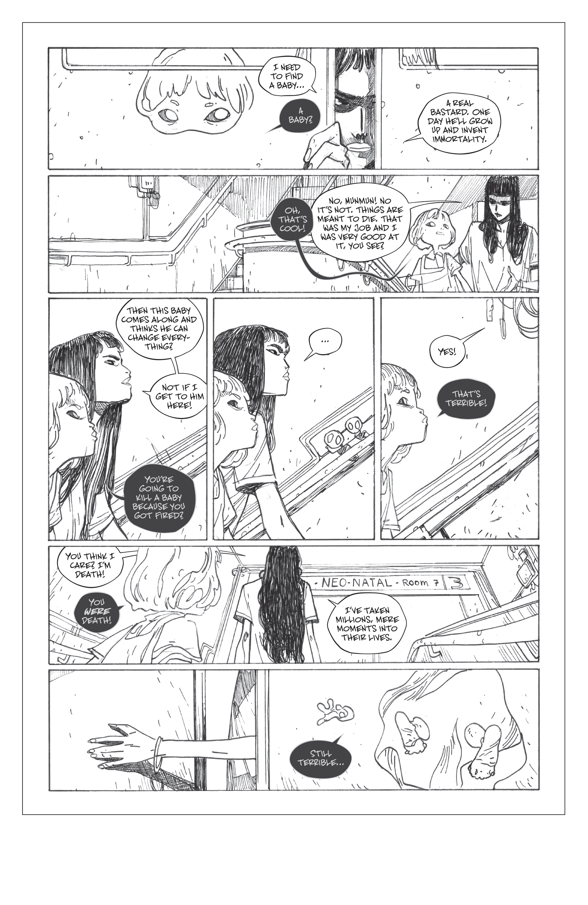 Read online The Many Deaths of Laila Starr – Pen & Ink comic -  Issue #1 - 17