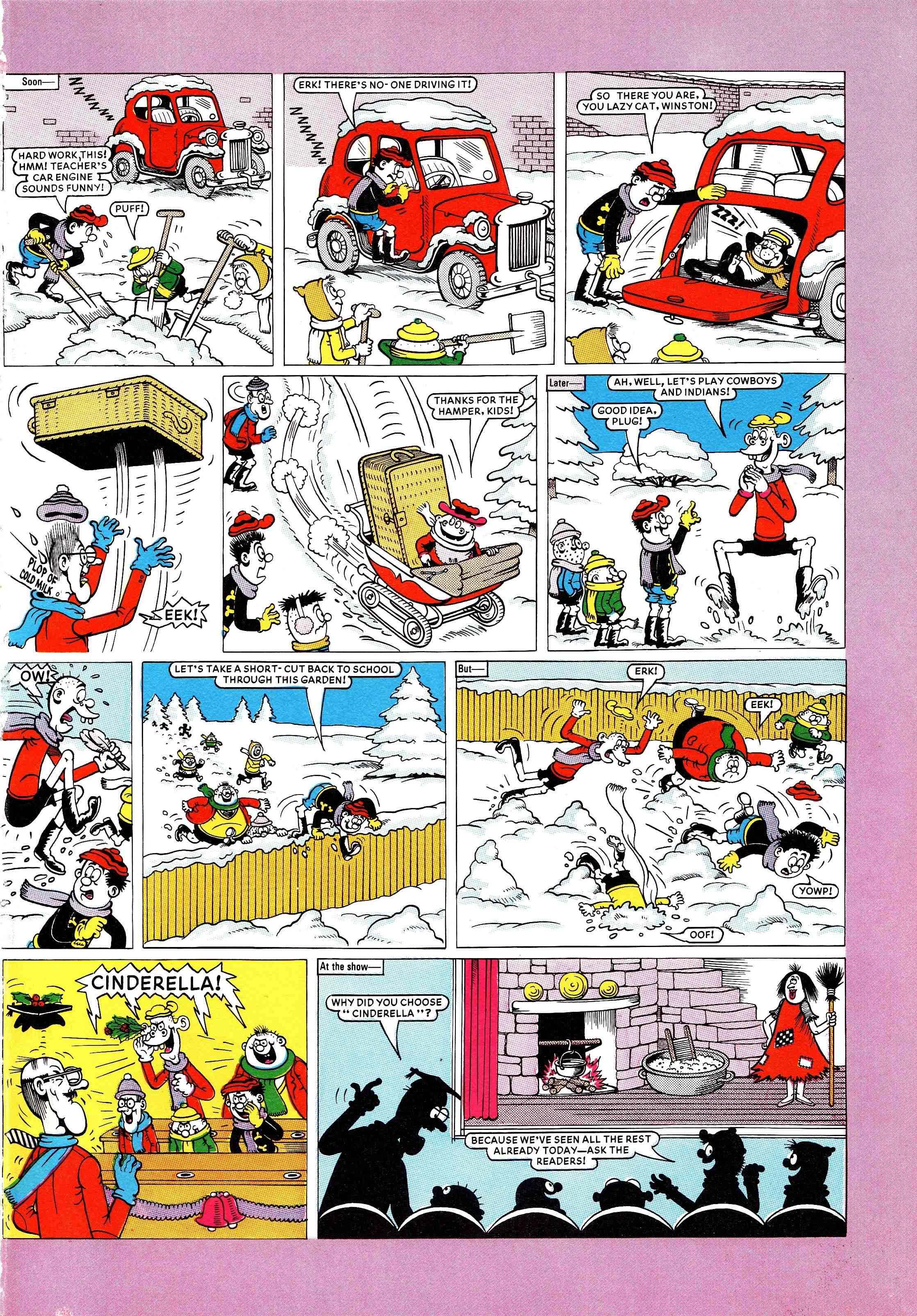 Read online Bash Street Kids comic -  Issue #1990 - 91