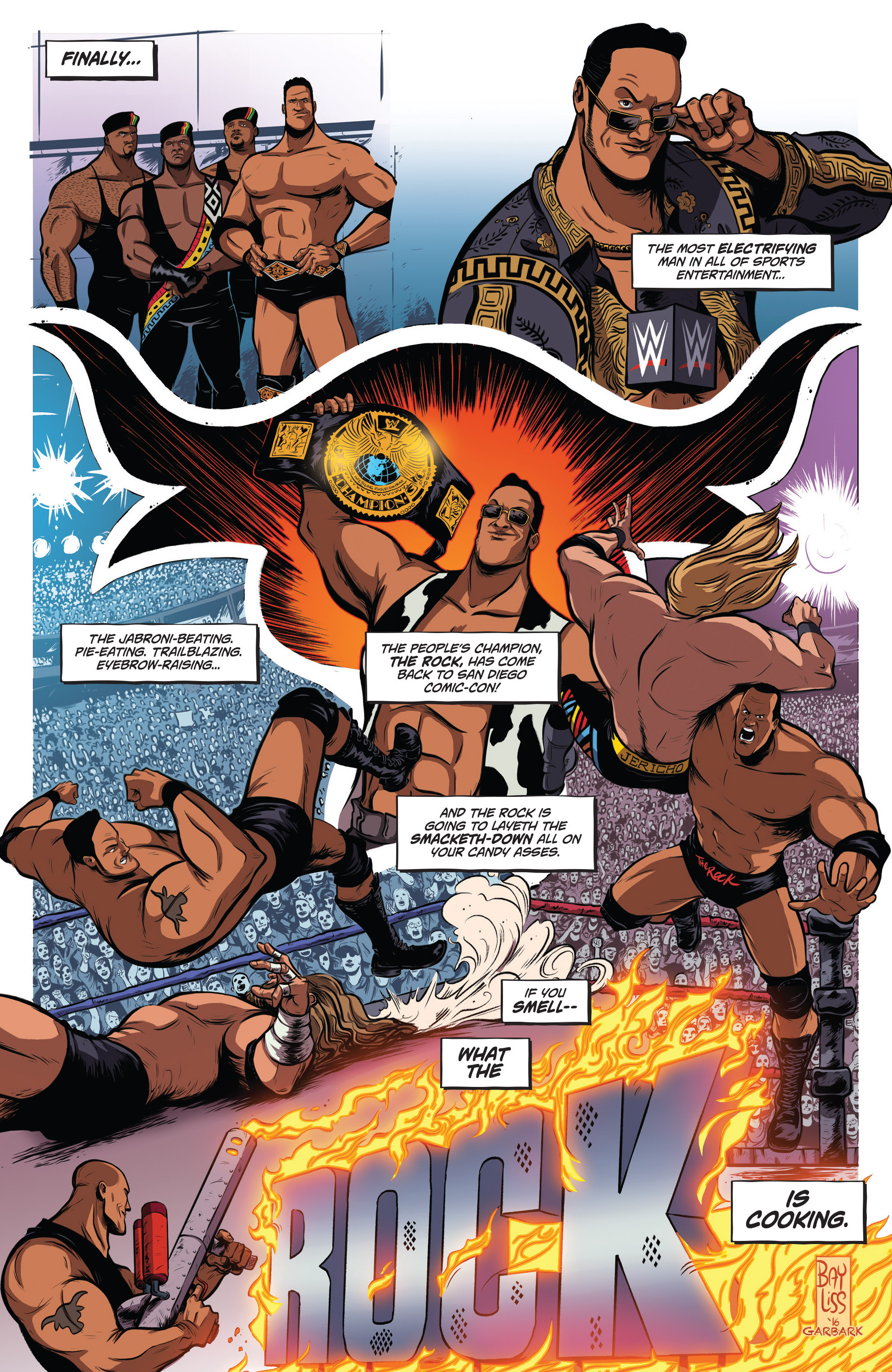 Read online WWE: Then. Now. Forever. comic -  Issue # Full - 34