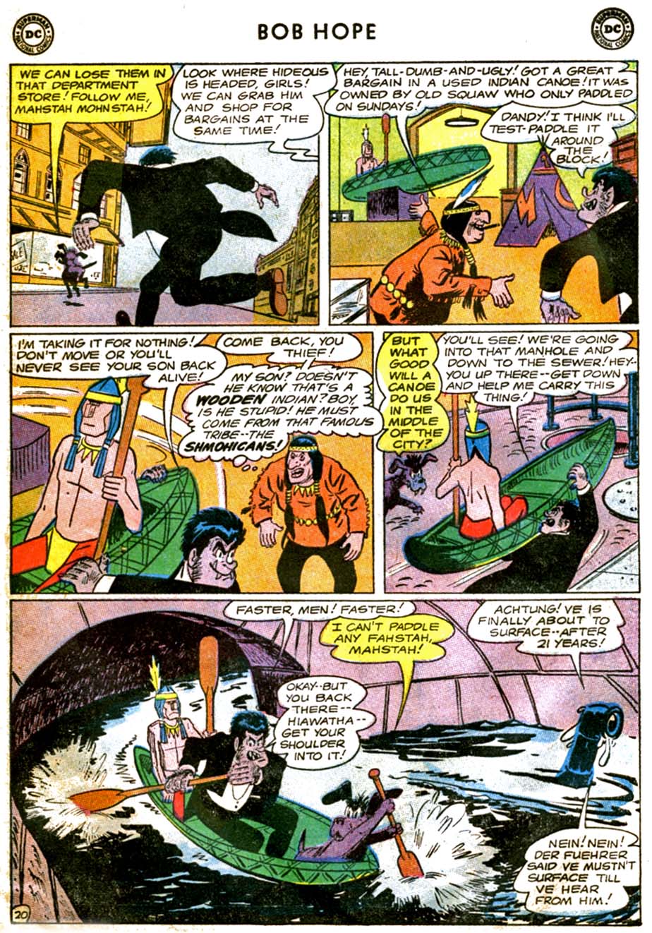 Read online The Adventures of Bob Hope comic -  Issue #92 - 27