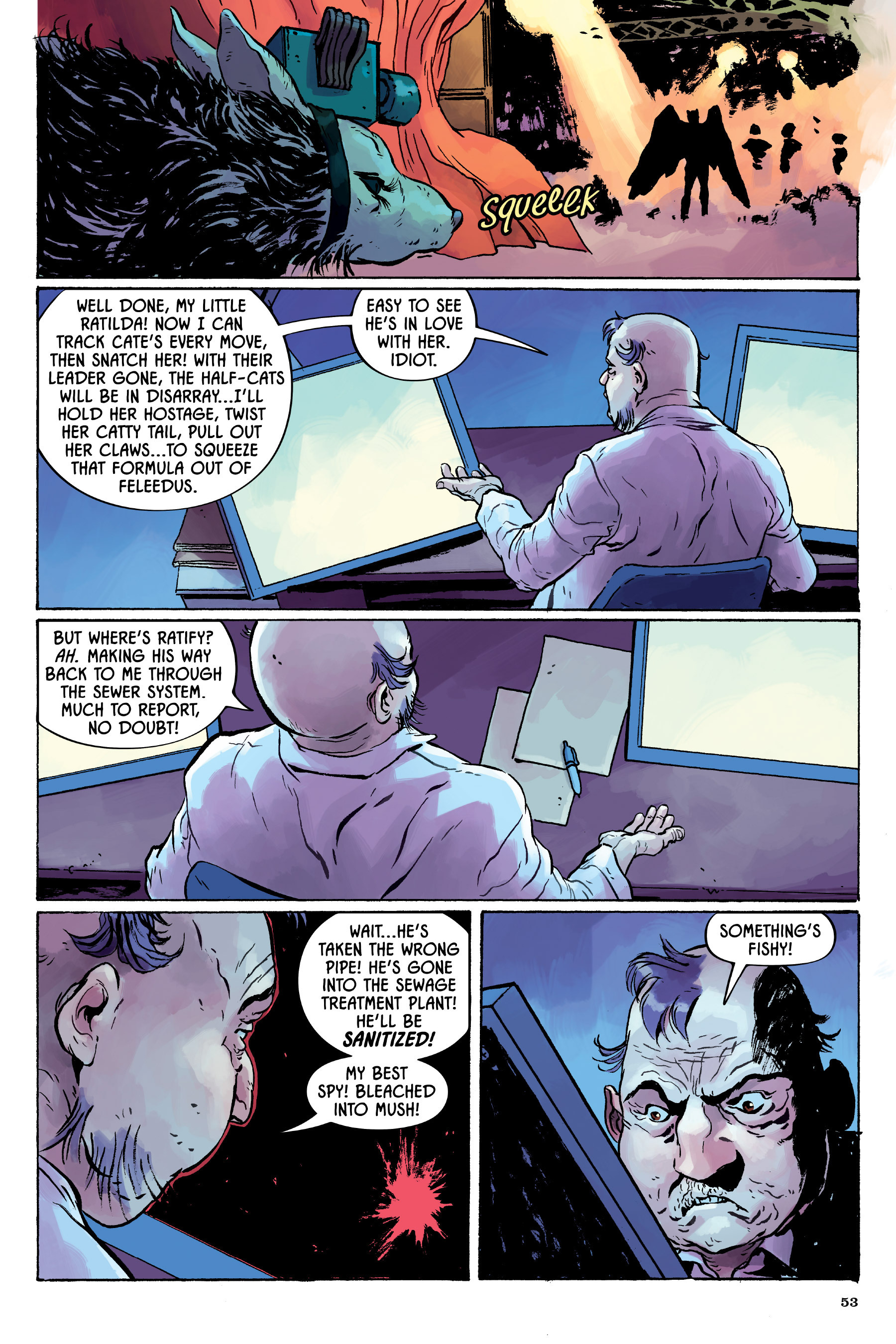 Read online Angel Catbird comic -  Issue # TPB 1 - 55