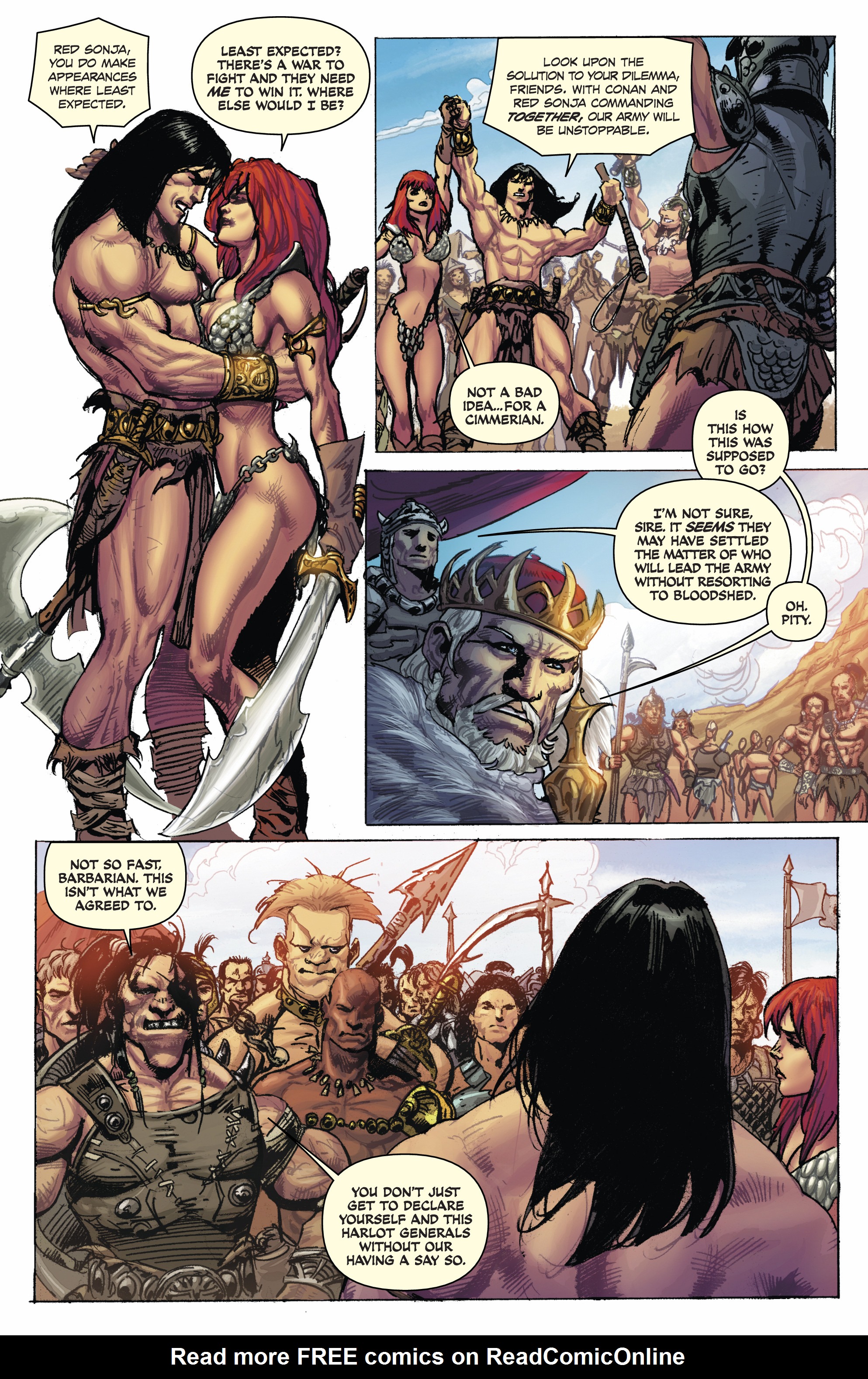 Read online Red Sonja/Conan comic -  Issue # _TPB - 12