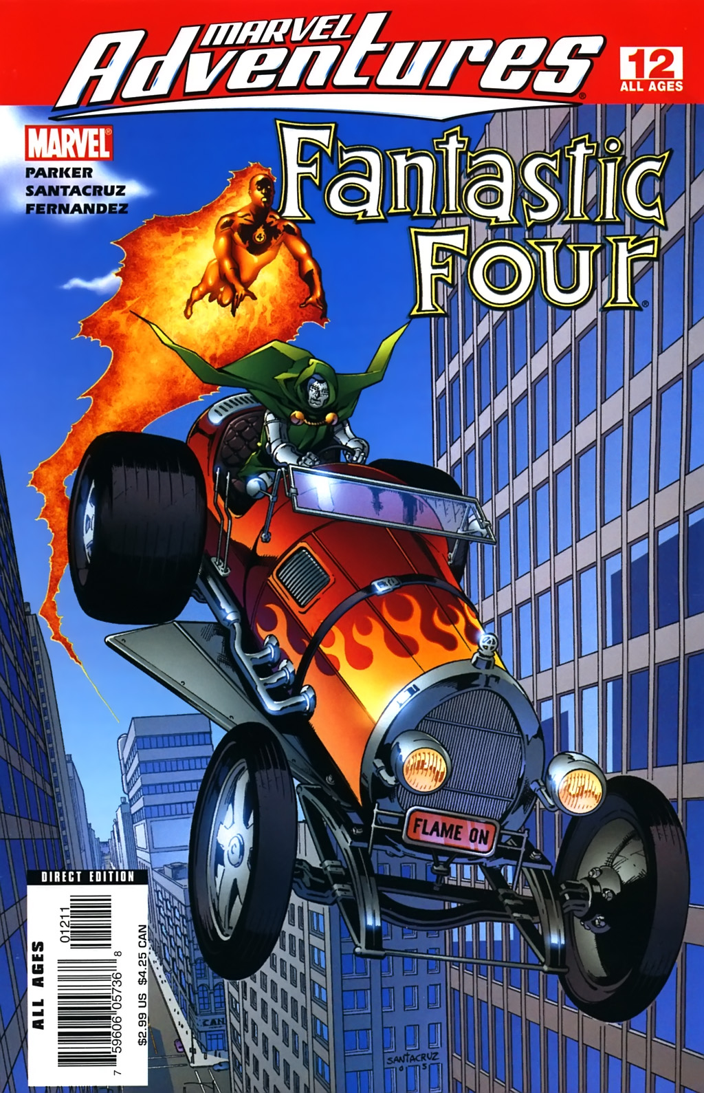 Read online Marvel Adventures Fantastic Four comic -  Issue #12 - 1