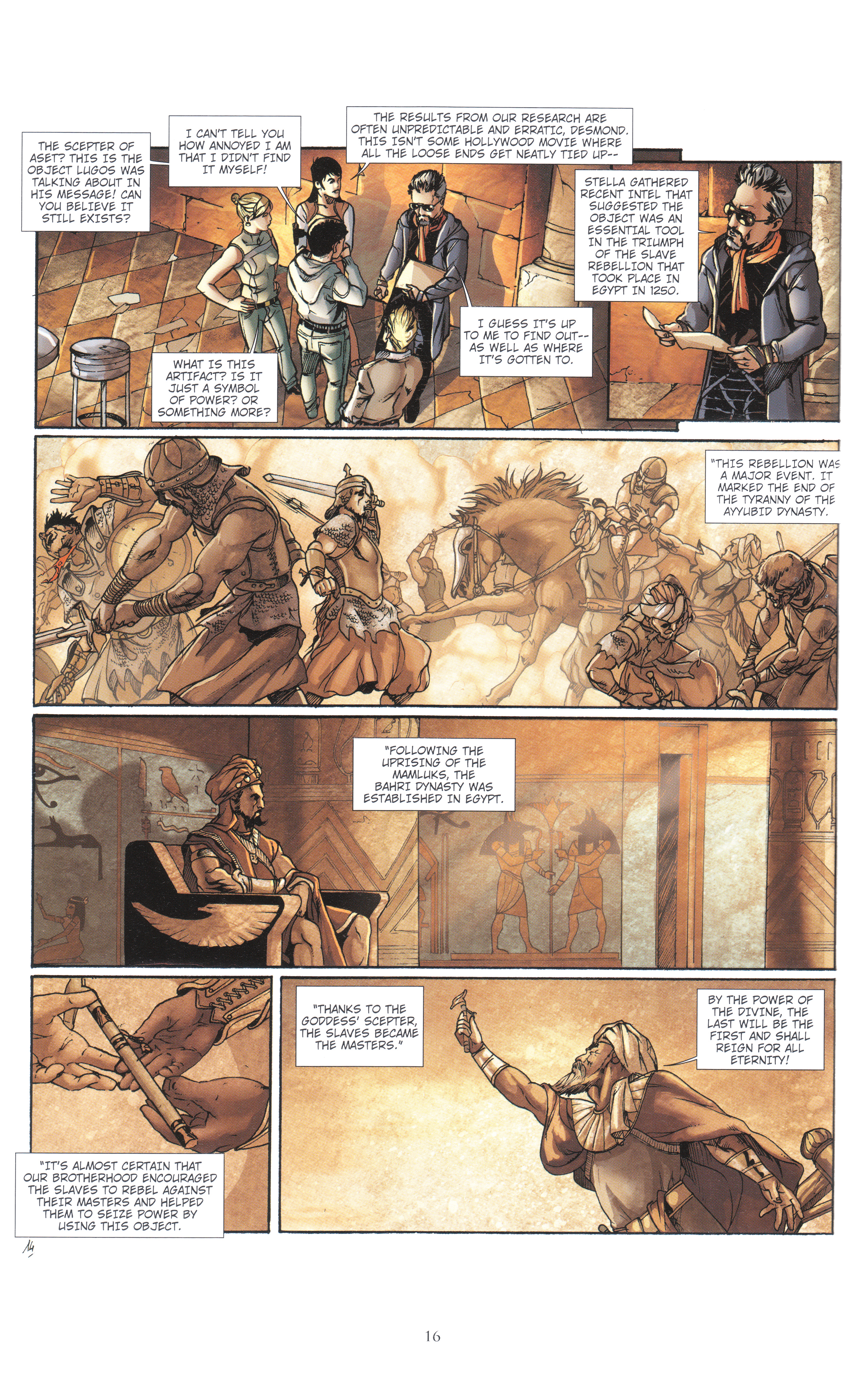 Read online Assassin's Creed (2009) comic -  Issue #4 - 16