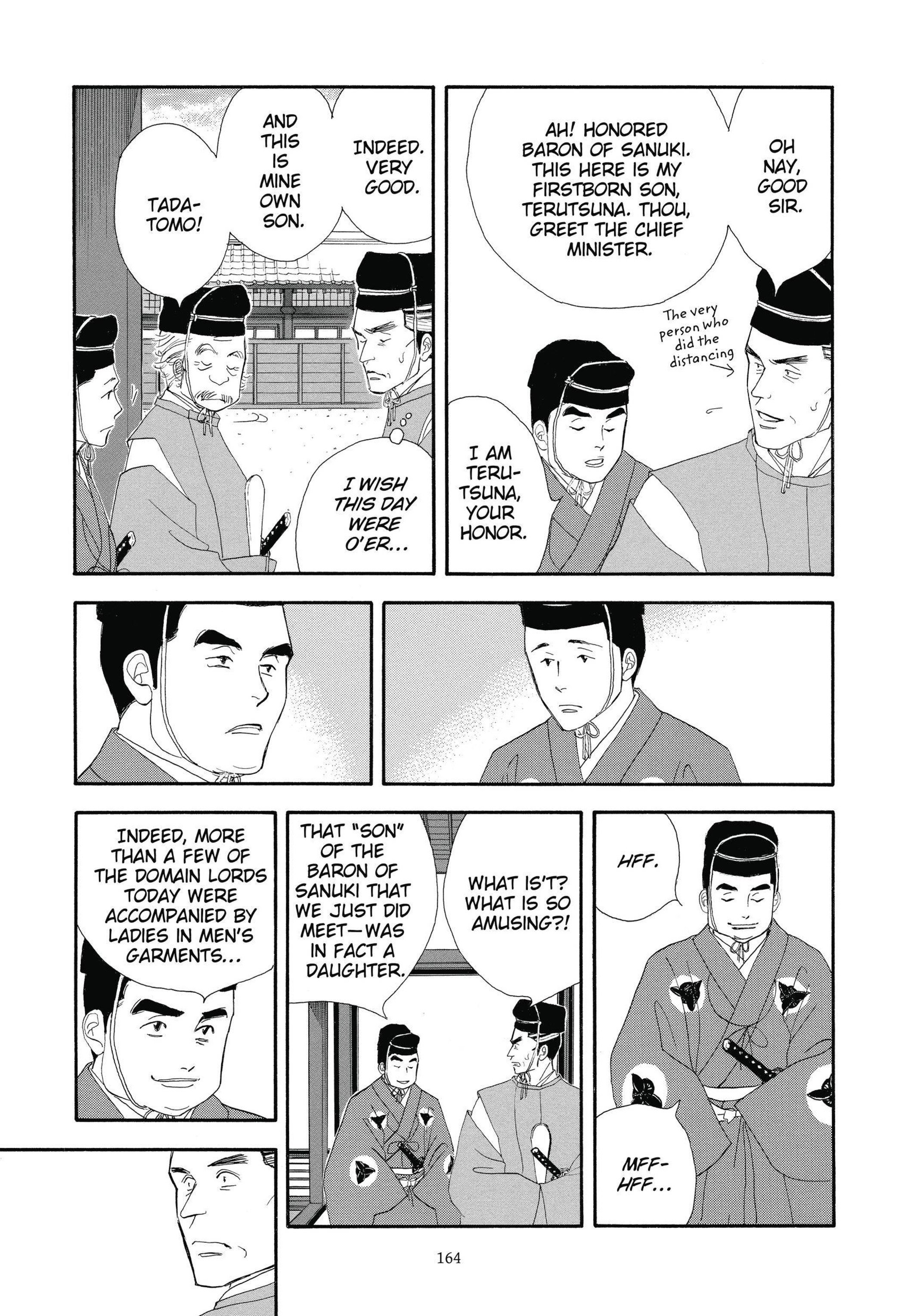 Read online Ōoku: The Inner Chambers comic -  Issue # TPB 3 - 164