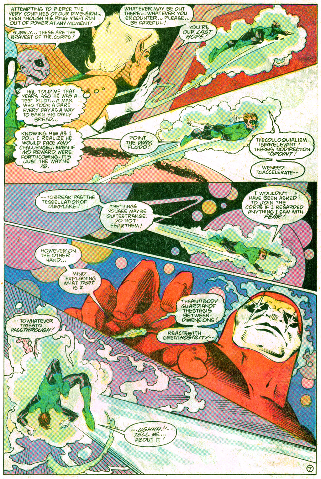Read online The Green Lantern Corps comic -  Issue #224 - 7