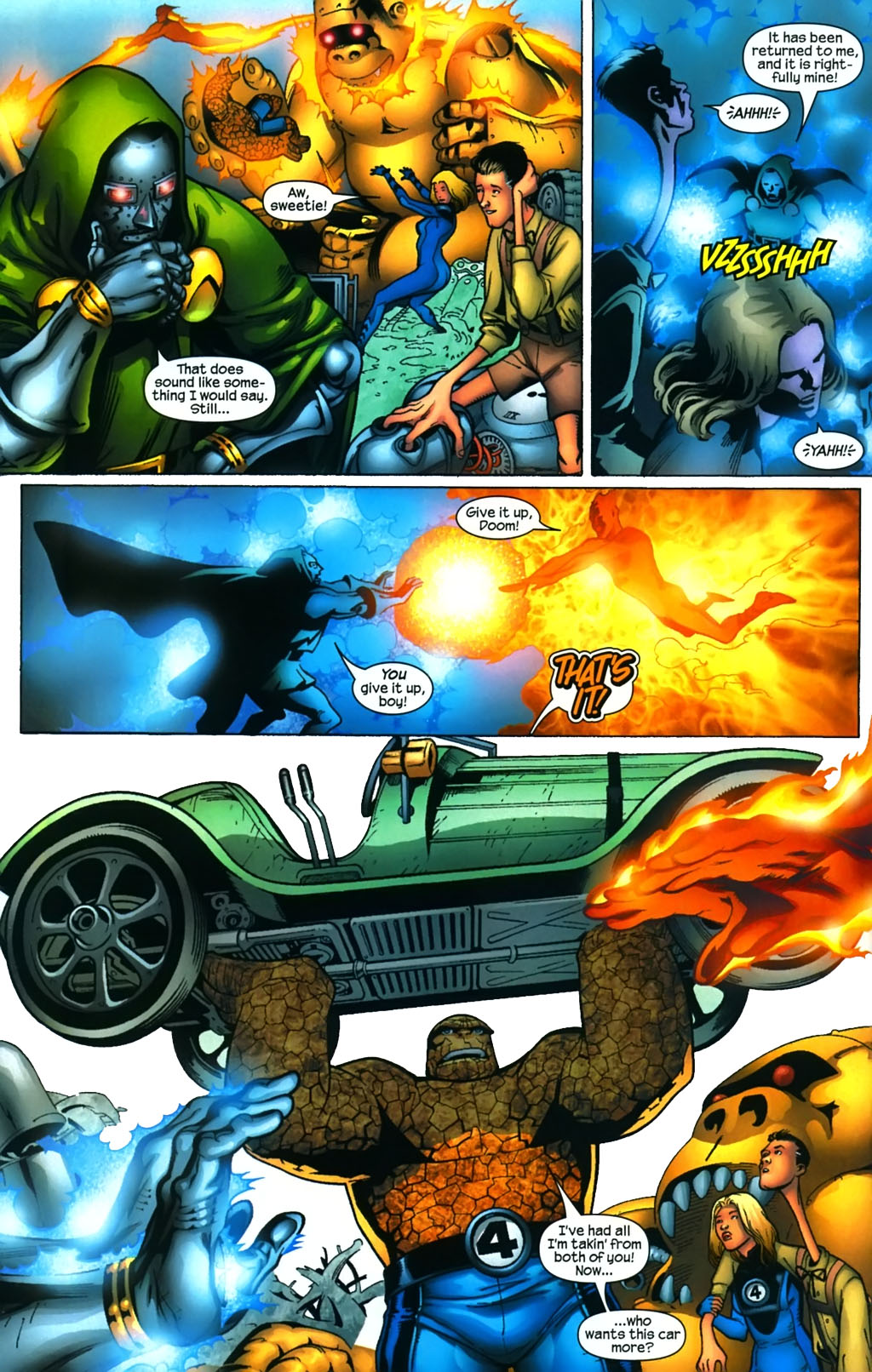 Read online Marvel Adventures Fantastic Four comic -  Issue #12 - 21