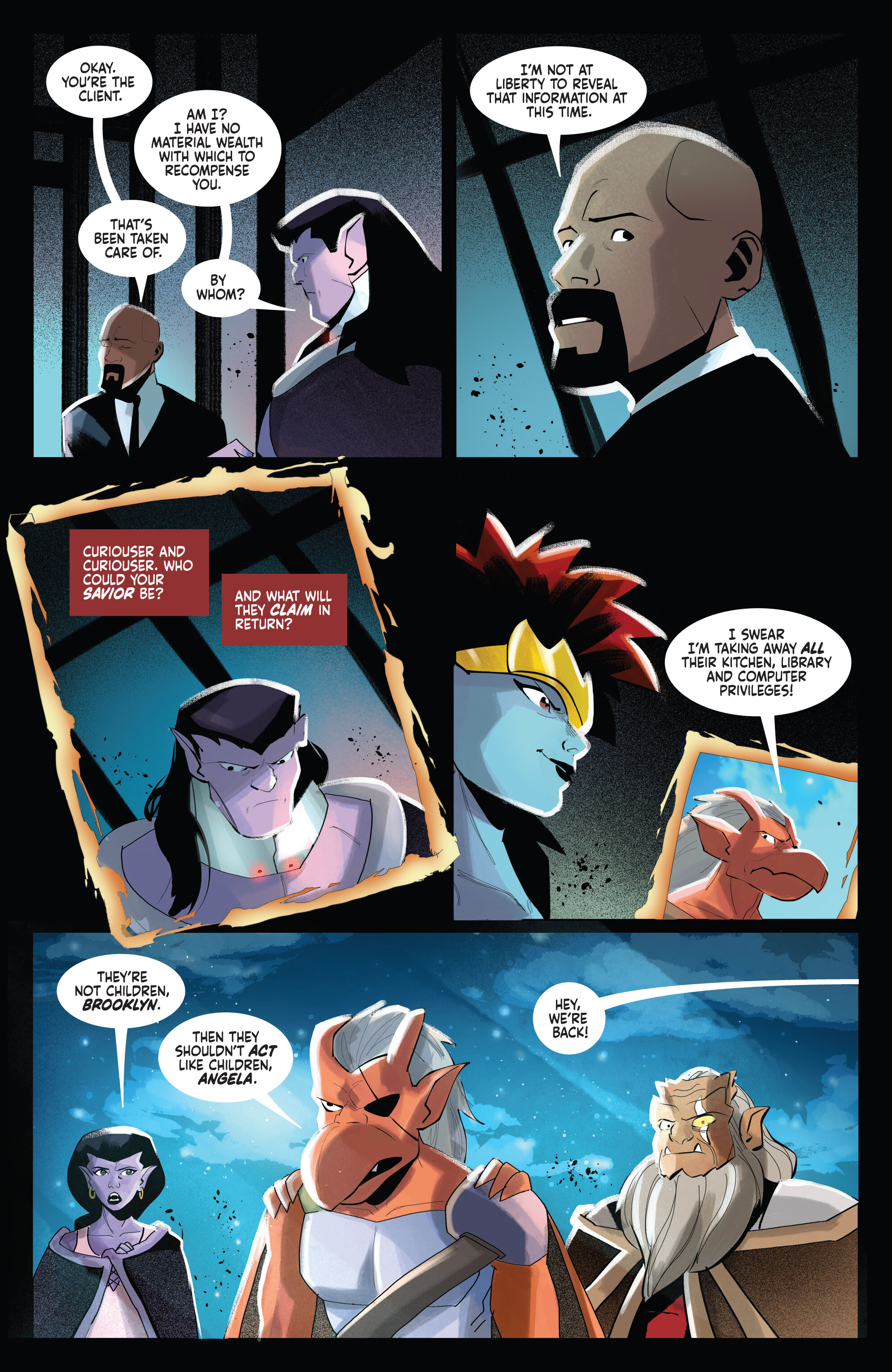 Read online Gargoyles (2022) comic -  Issue #7 - 22