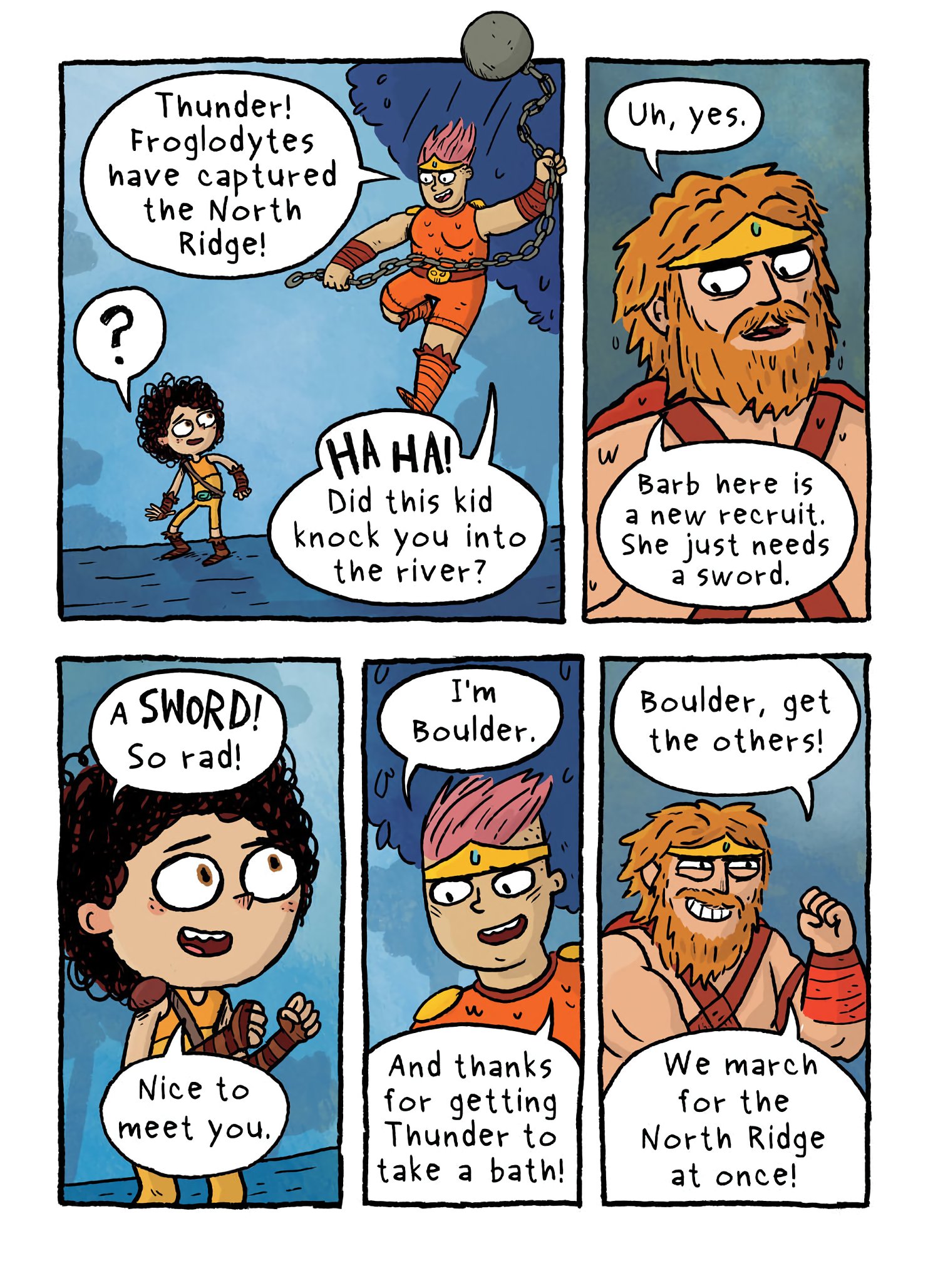 Read online Barb the Last Berzerker comic -  Issue # TPB 2 (Part 1) - 70