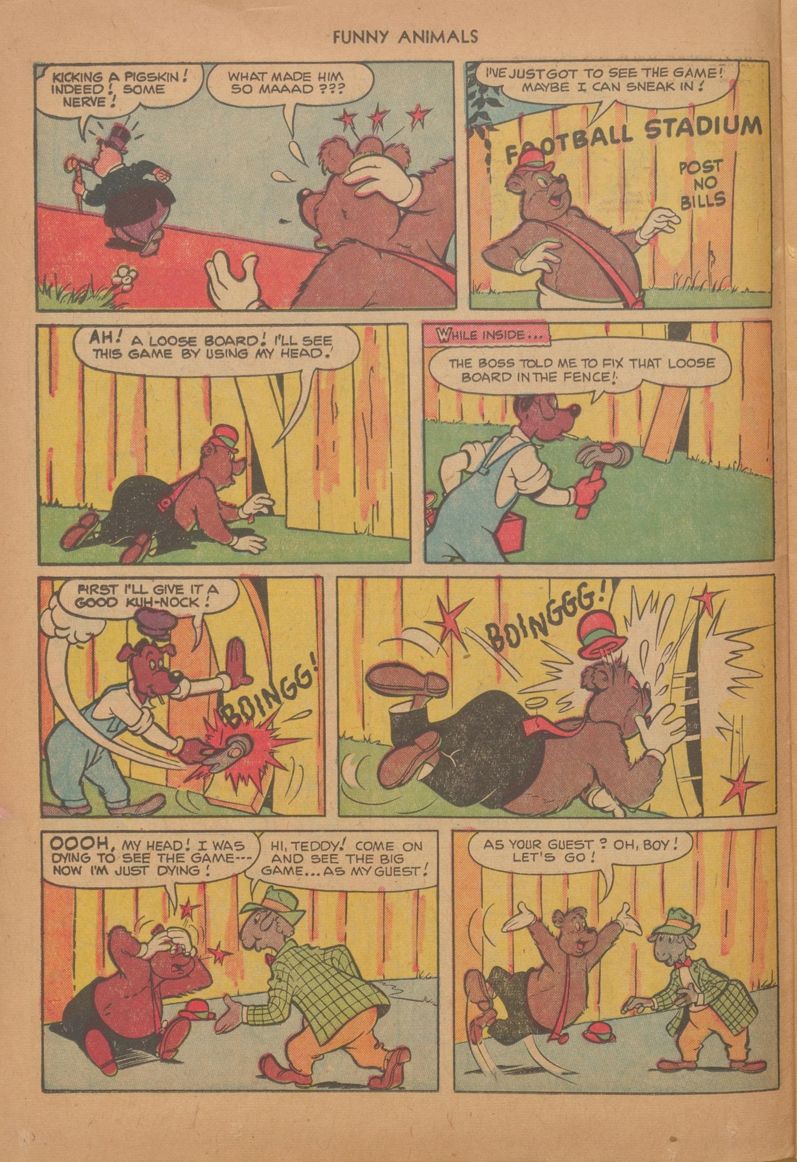 Read online Fawcett's Funny Animals comic -  Issue #74 - 14
