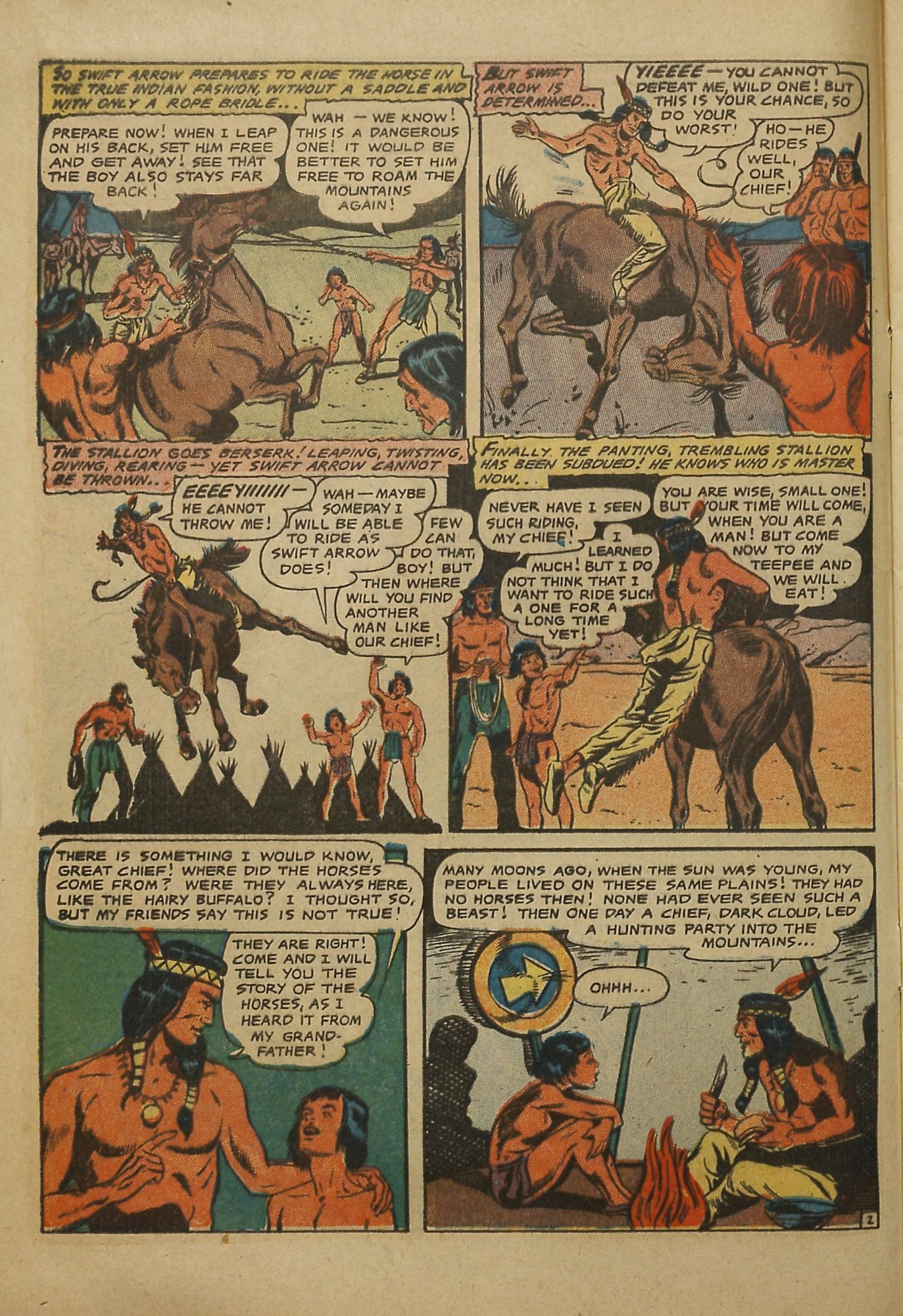 Read online Swift Arrow (1954) comic -  Issue #4 - 6