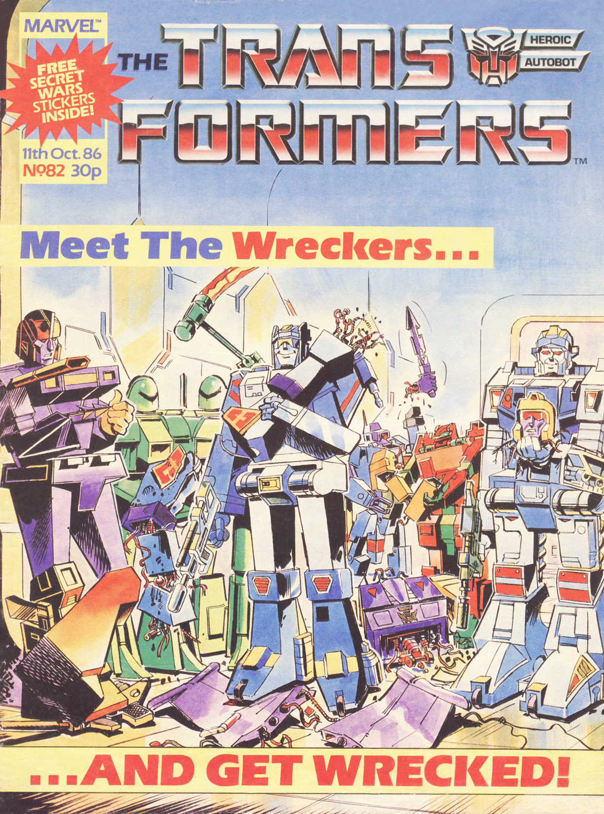 Read online The Transformers (UK) comic -  Issue #82 - 1
