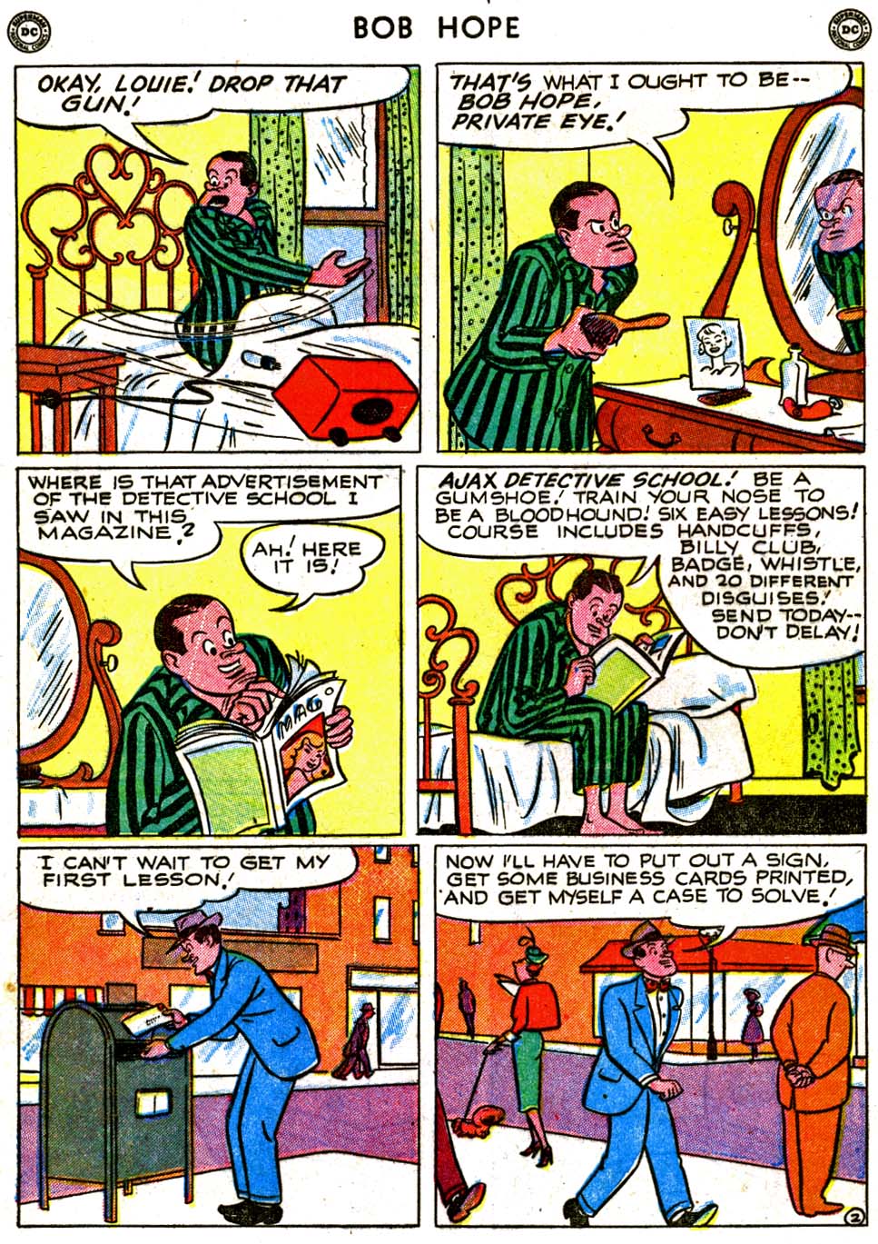 Read online The Adventures of Bob Hope comic -  Issue #4 - 4