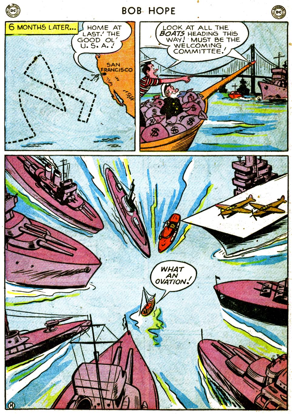 Read online The Adventures of Bob Hope comic -  Issue #2 - 46