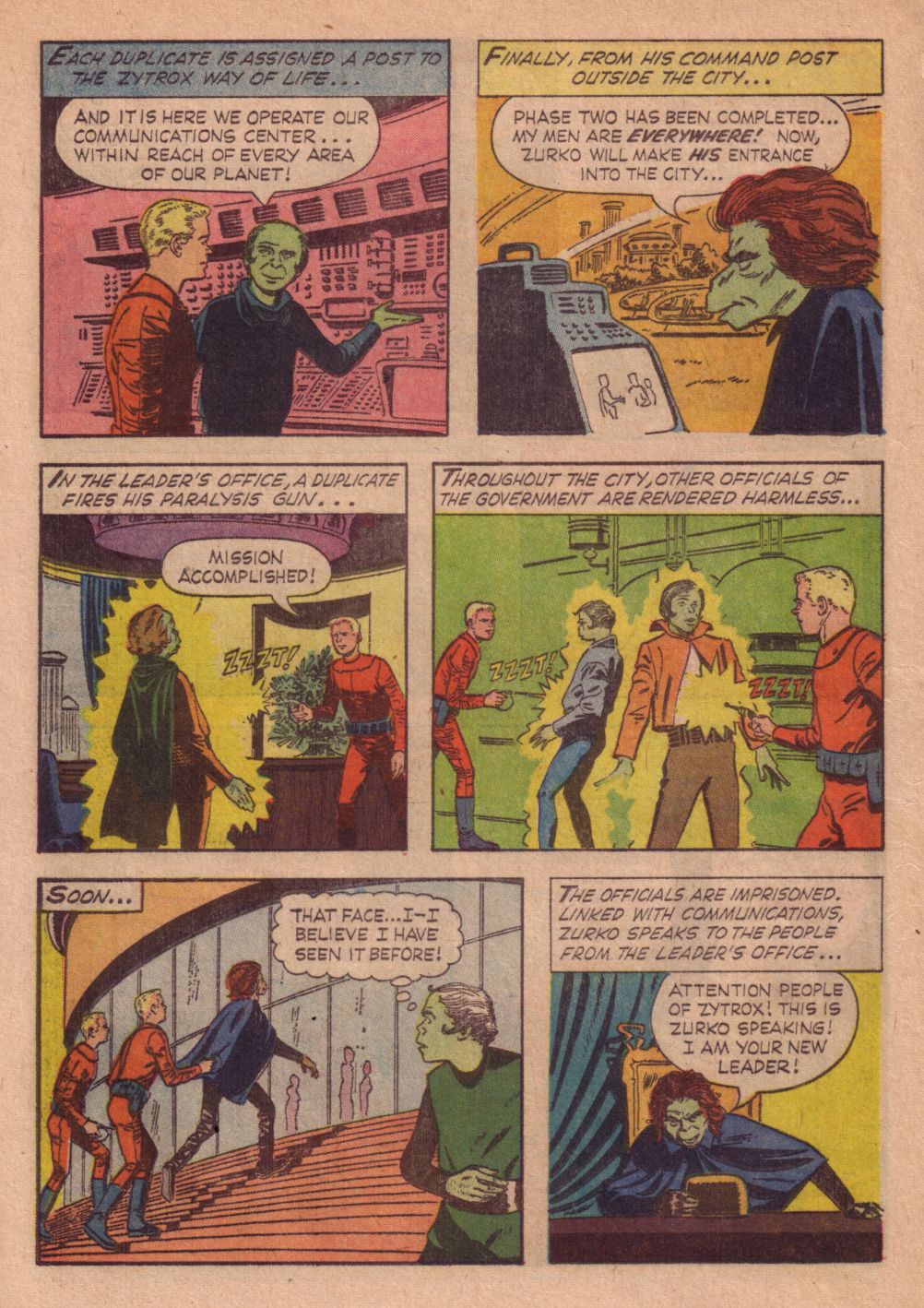 Read online Space Family Robinson comic -  Issue #6 - 16