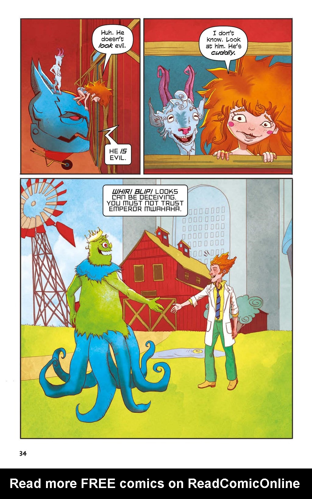 Read online Billie Blaster and the Robot Army From Outer Space comic -  Issue # TPB (Part 1) - 38