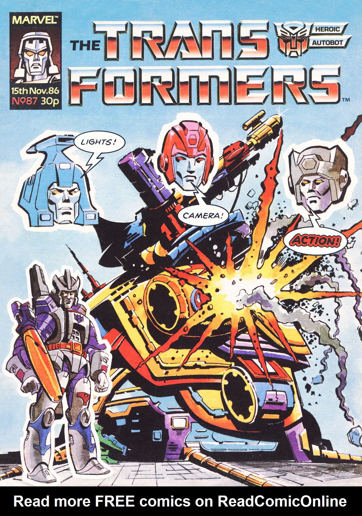 Read online The Transformers (UK) comic -  Issue #87 - 1