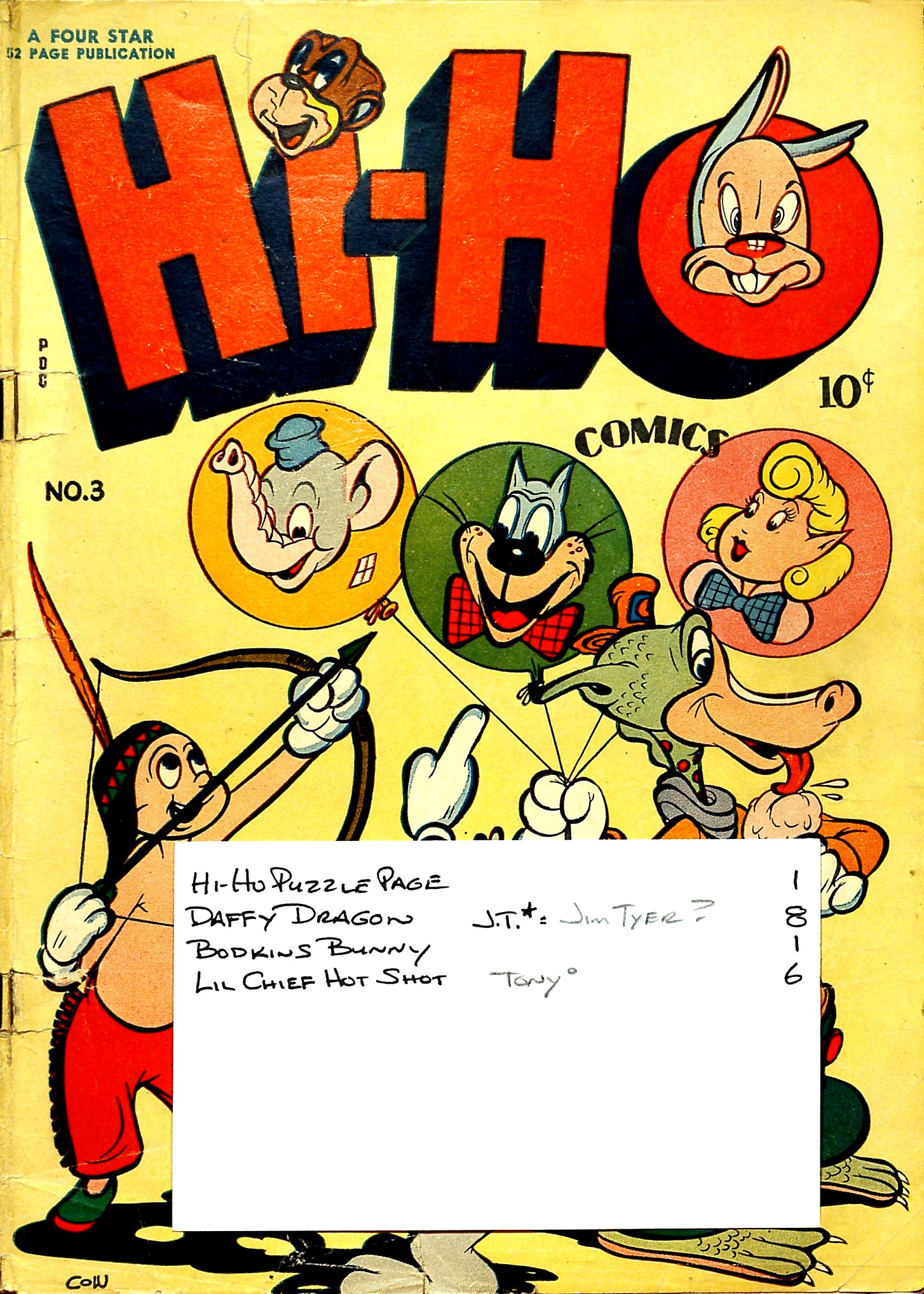 Read online Hi-Ho Comics comic -  Issue #3 - 54