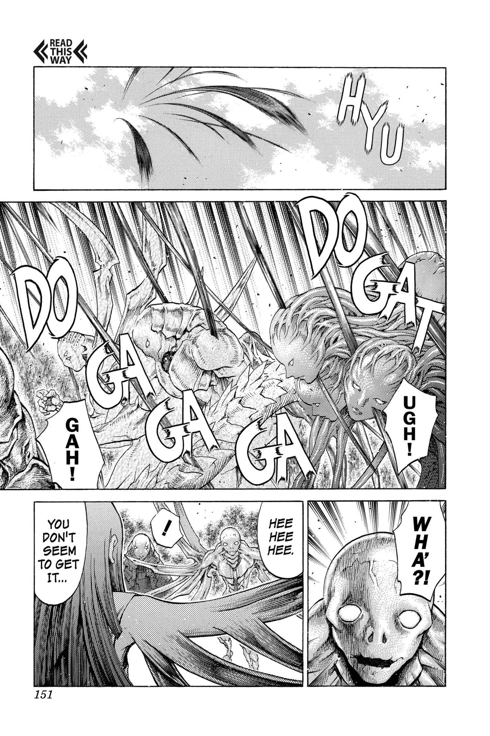 Read online Claymore comic -  Issue #11 - 138