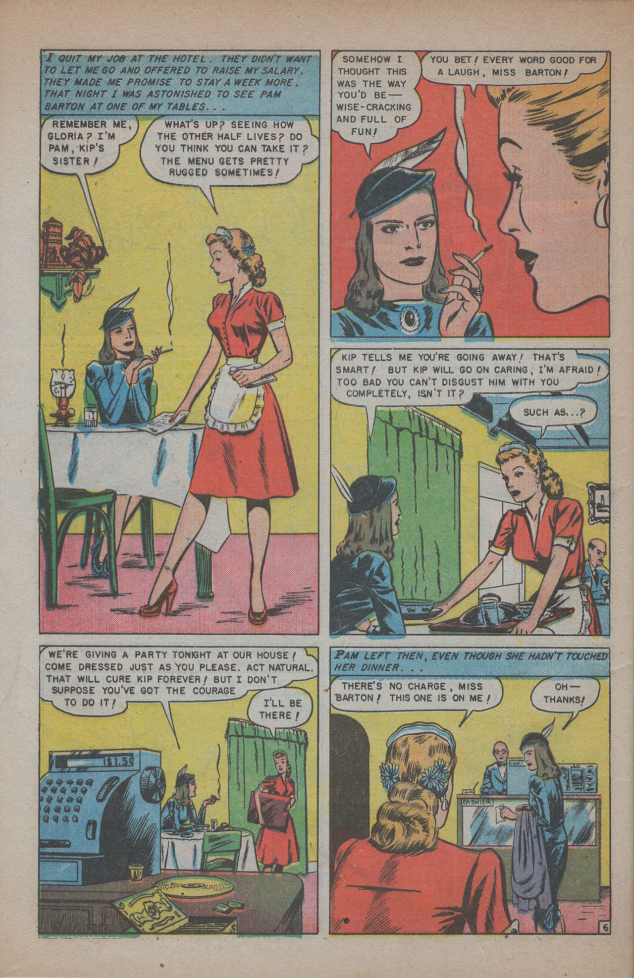Read online Glamorous Romances comic -  Issue #54 - 32