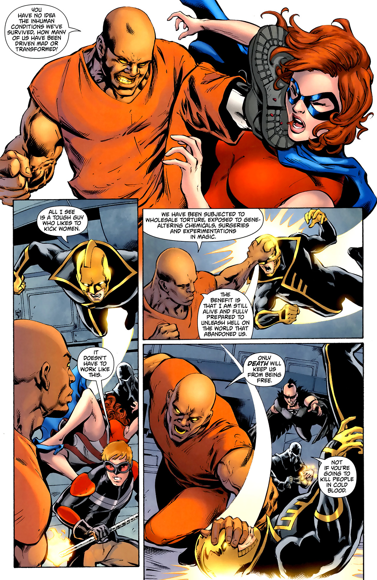 Read online Freedom Fighters (2010) comic -  Issue #5 - 4