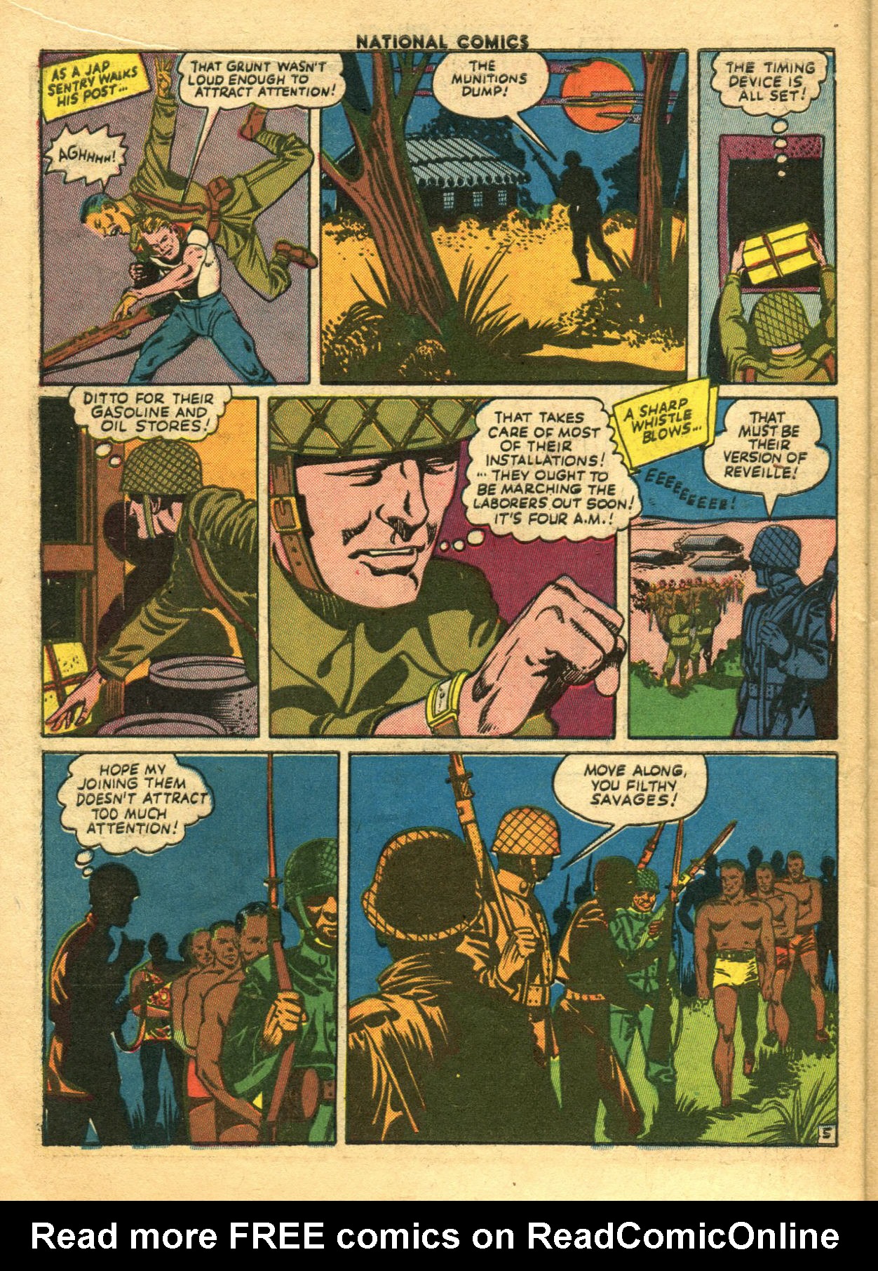 Read online National Comics comic -  Issue #38 - 42