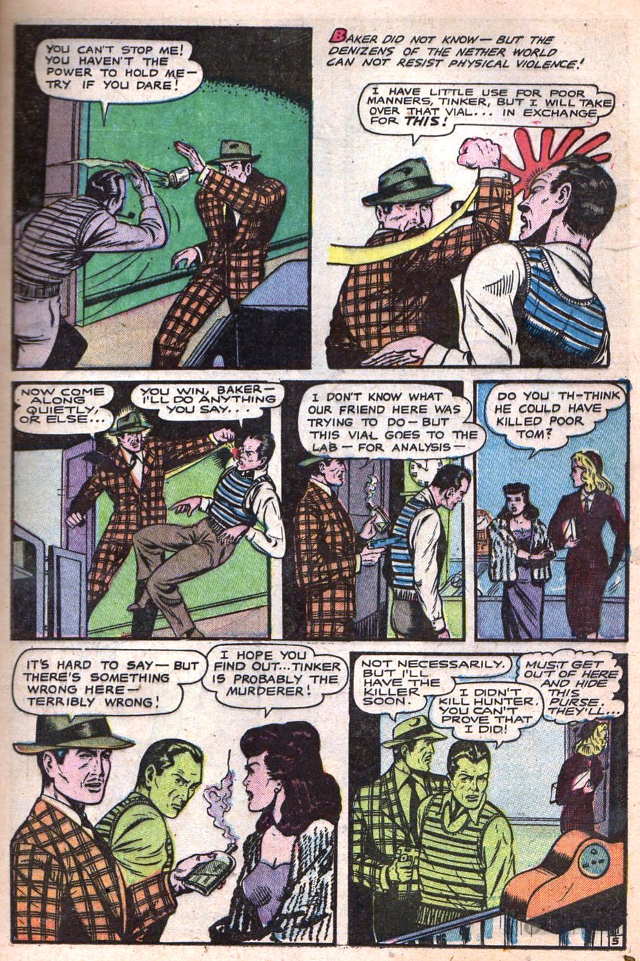 Read online Haunted Thrills comic -  Issue #3 - 13