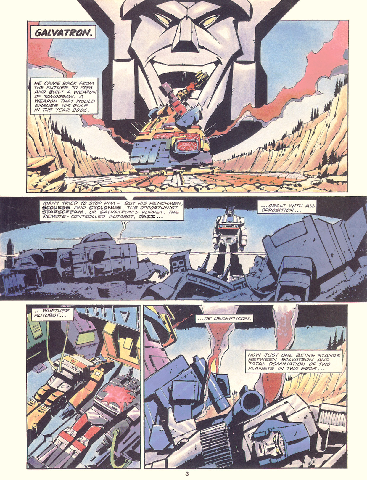Read online The Transformers (UK) comic -  Issue #86 - 3