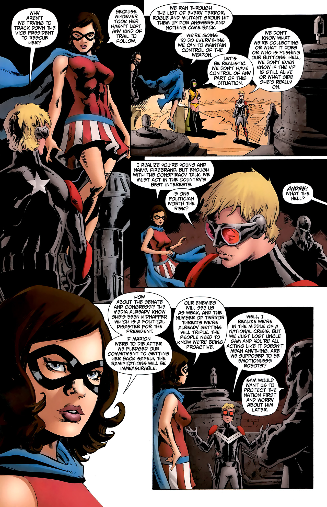 Read online Freedom Fighters (2010) comic -  Issue #3 - 16