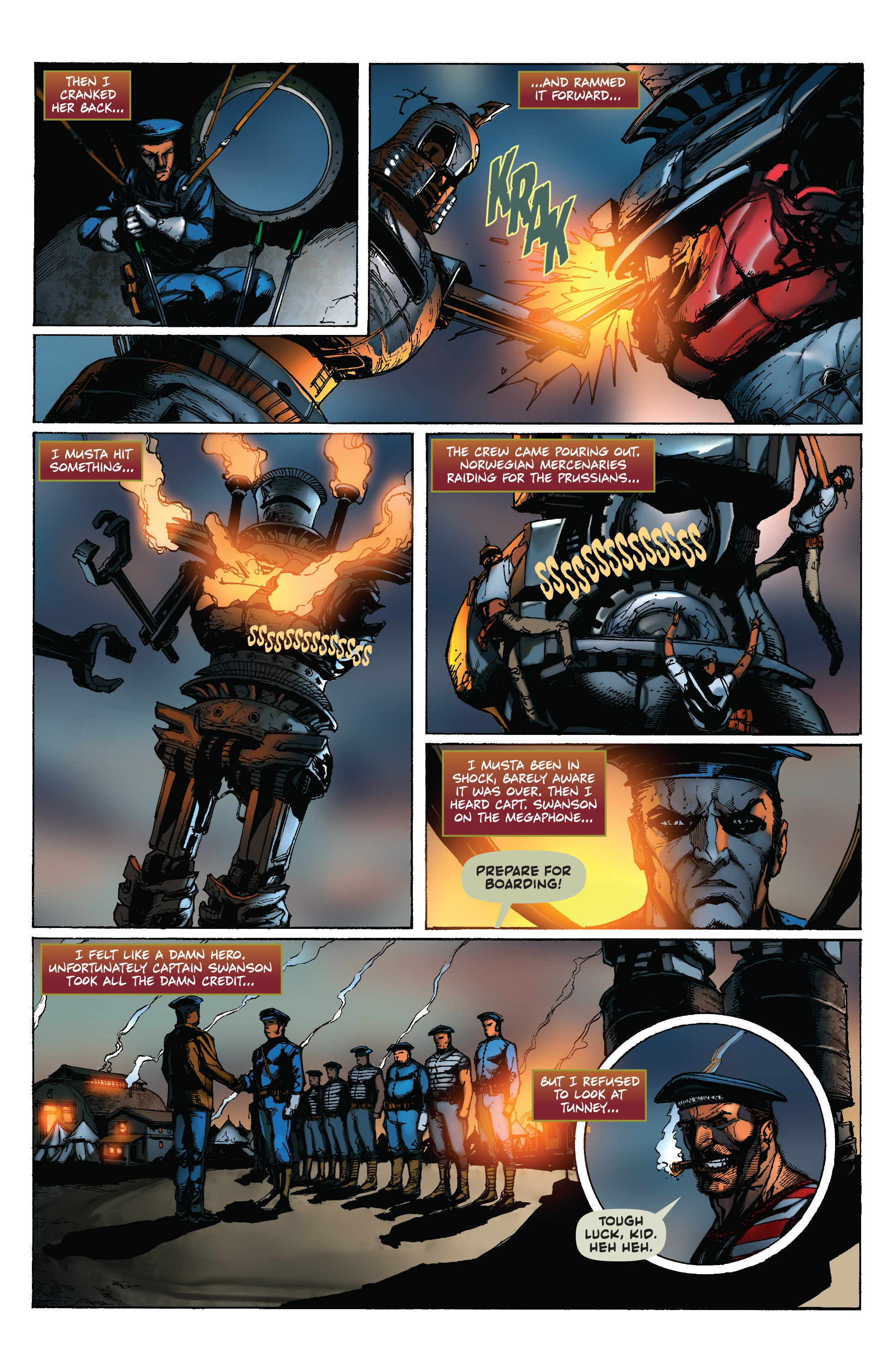 Read online Larry Blamire’s Steam Wars comic -  Issue #1 - 27