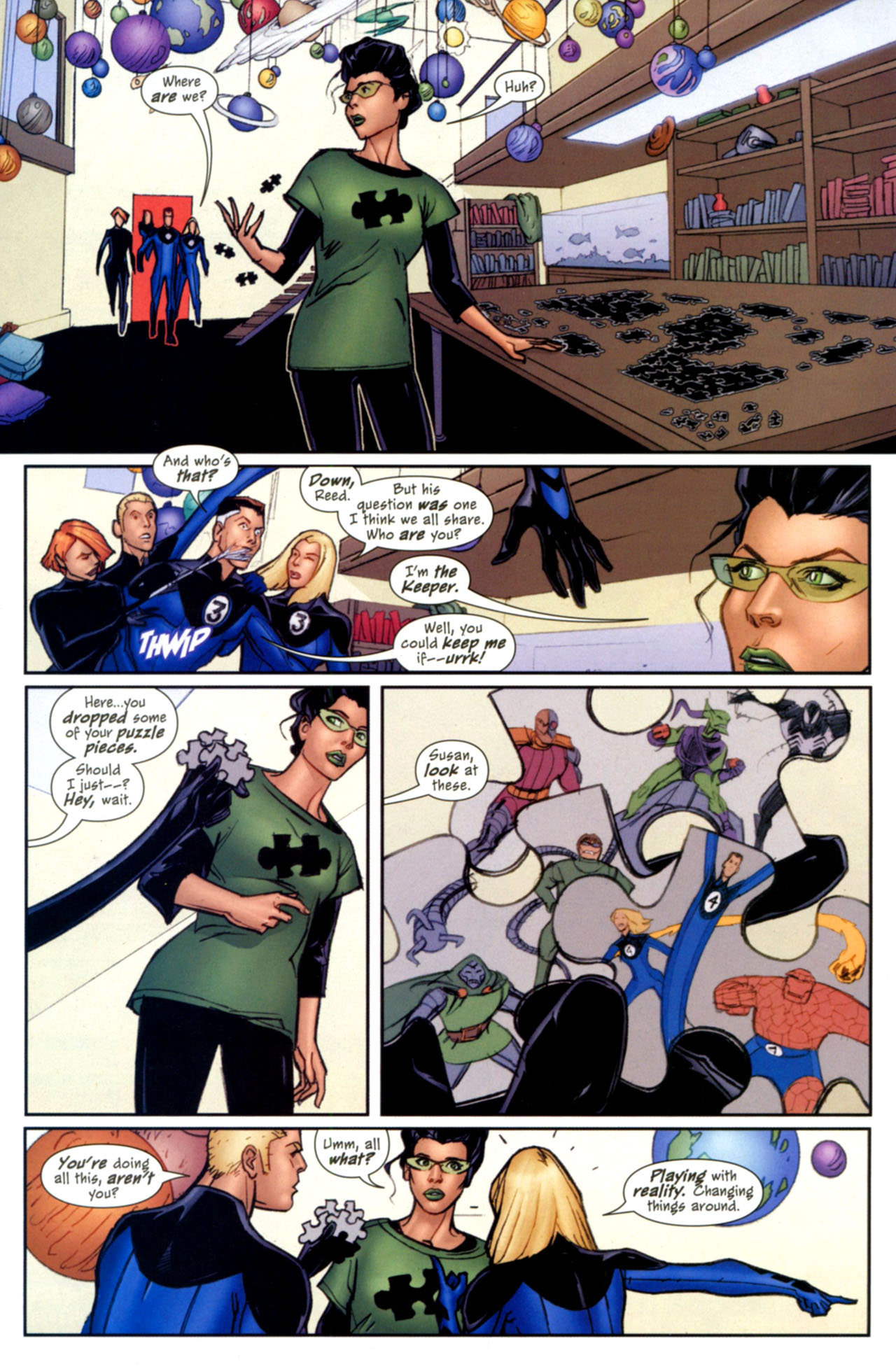 Read online Marvel Adventures Fantastic Four comic -  Issue #47 - 16