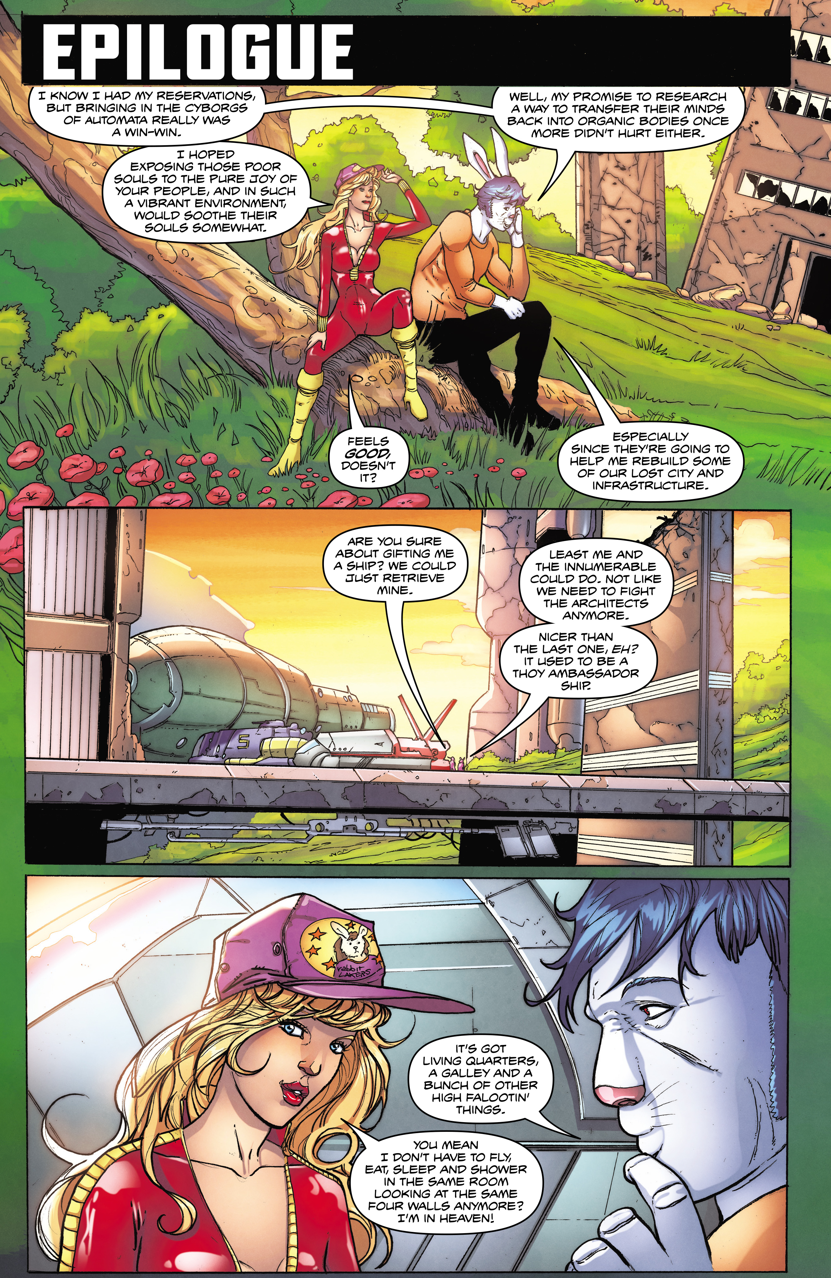 Read online Barbarella: The Center Cannot Hold comic -  Issue #5 - 20