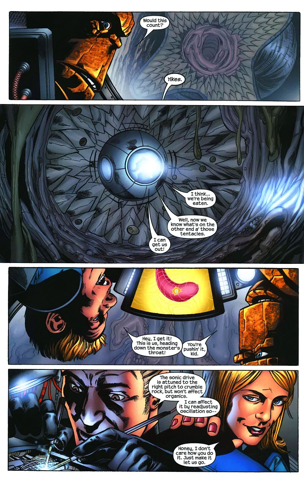 Read online Marvel Adventures Fantastic Four comic -  Issue #6 - 11