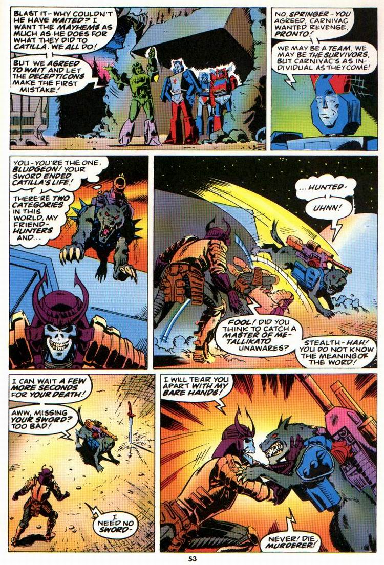 Read online The Transformers Annual comic -  Issue #1991 - 47