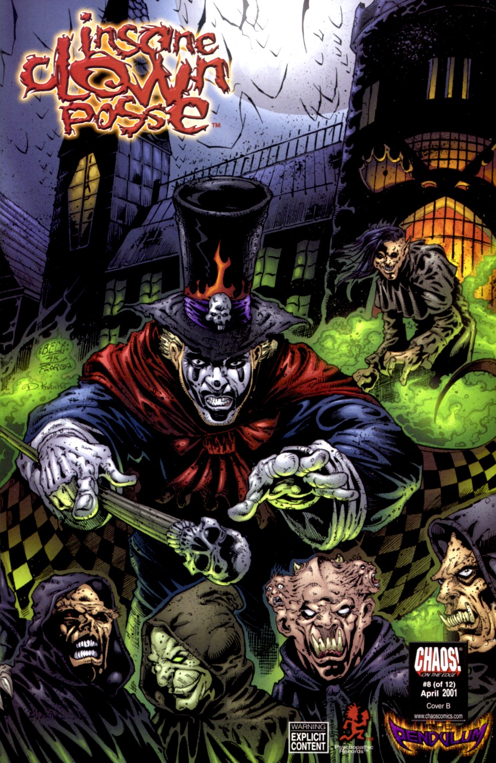 Read online Insane Clown Posse: The Pendulum comic -  Issue #8 - 1