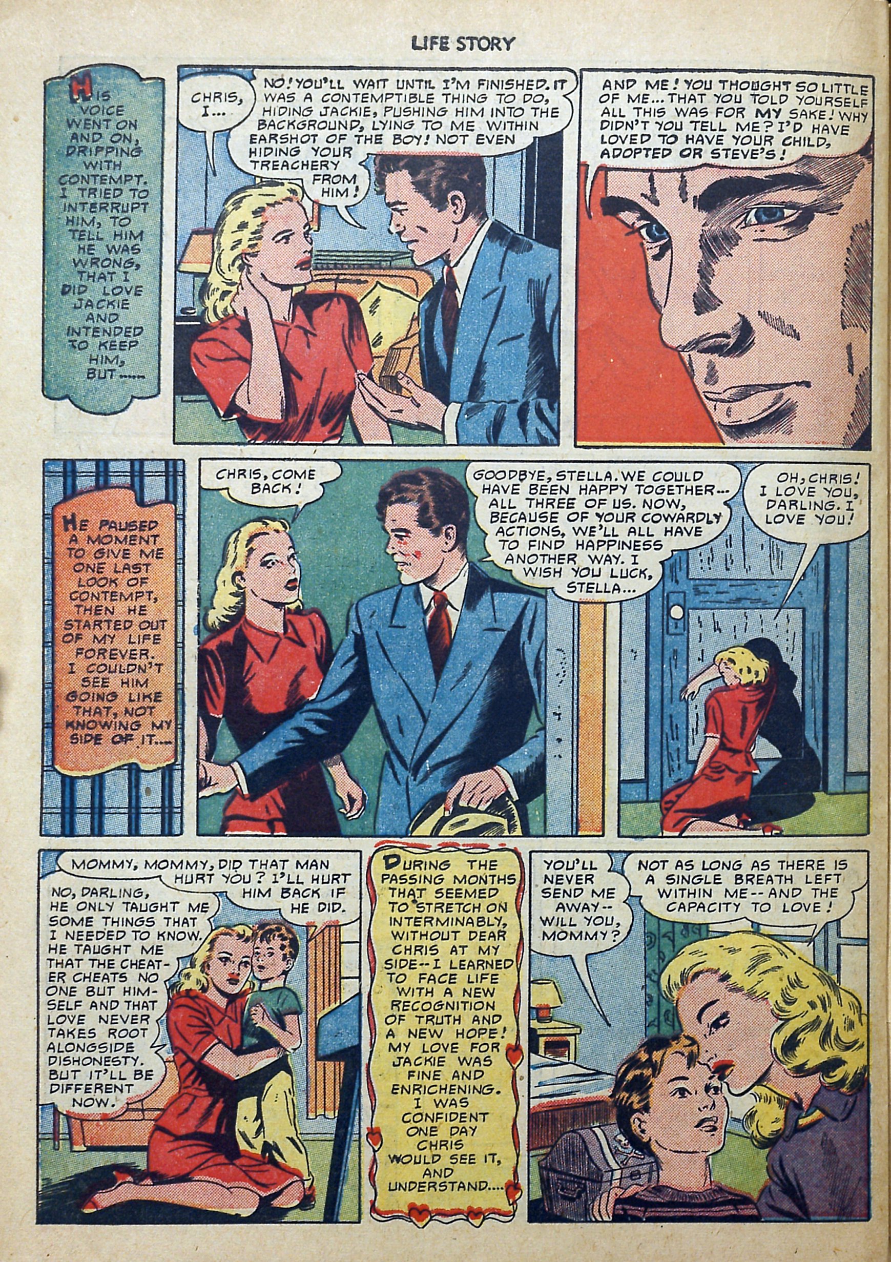 Read online Life Story comic -  Issue #19 - 22