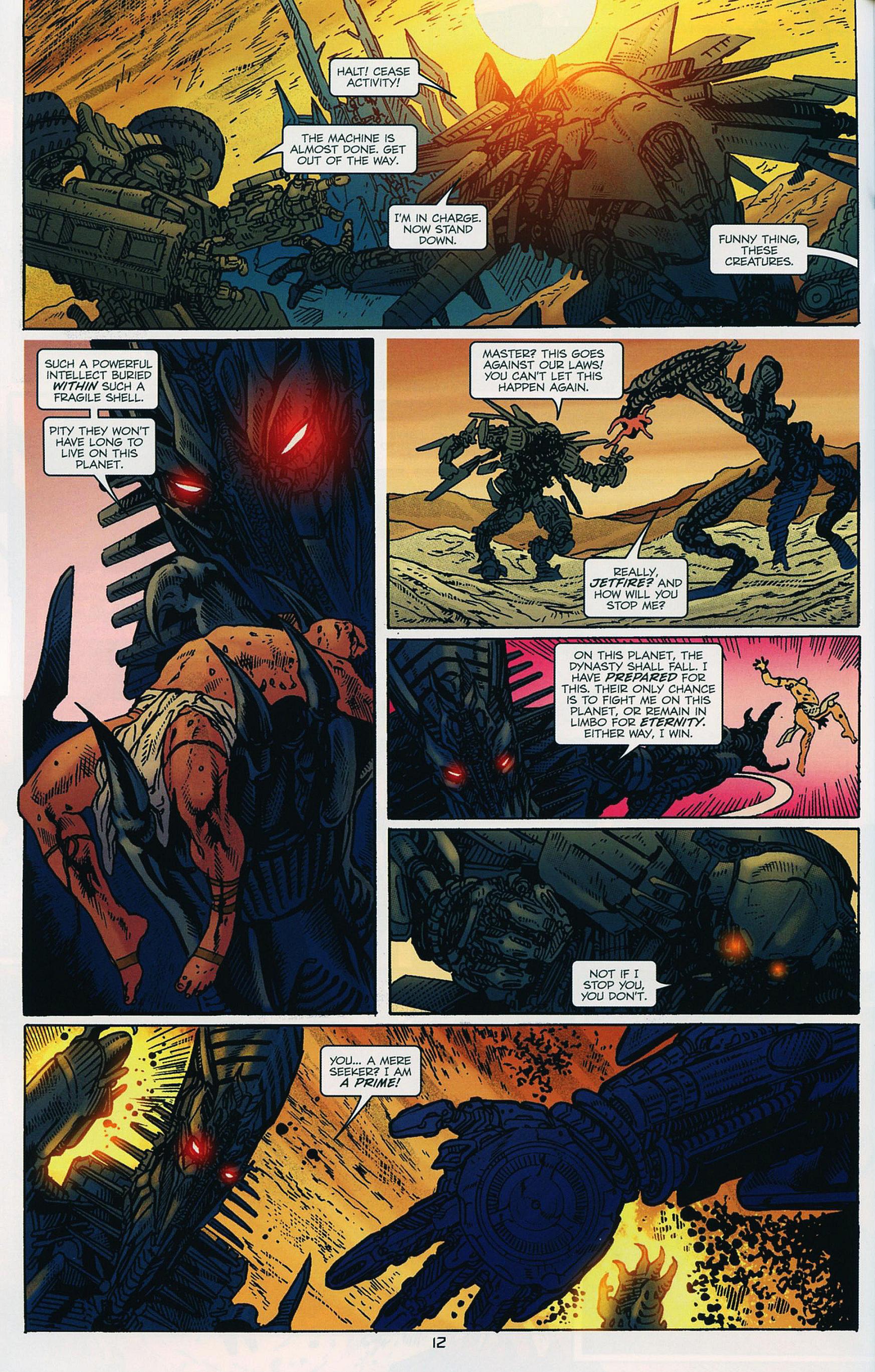 Read online Transformers: Tales of The Fallen comic -  Issue #3 - 13
