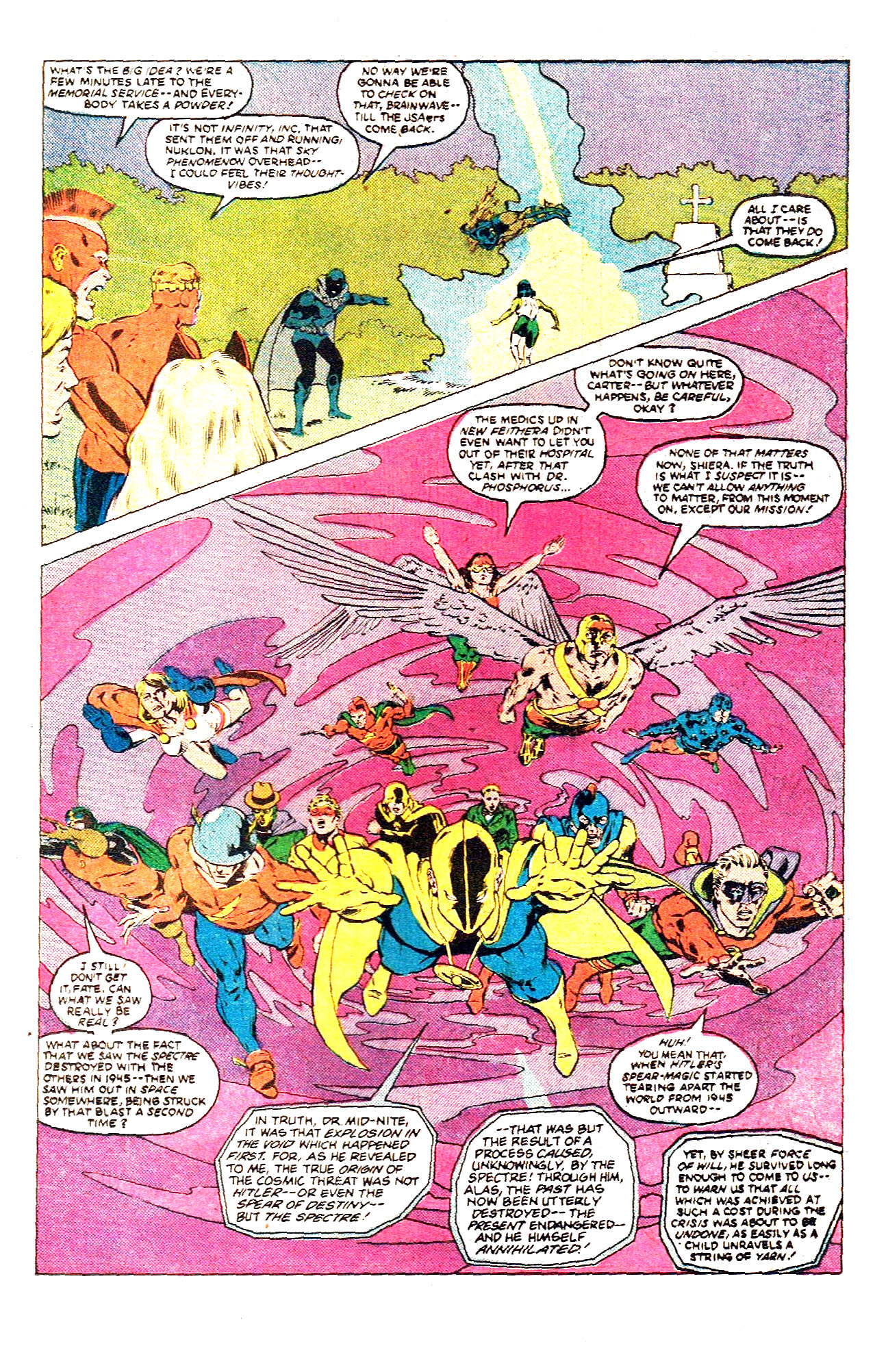 Read online Last Days of the Justice Society Special comic -  Issue # Full - 34