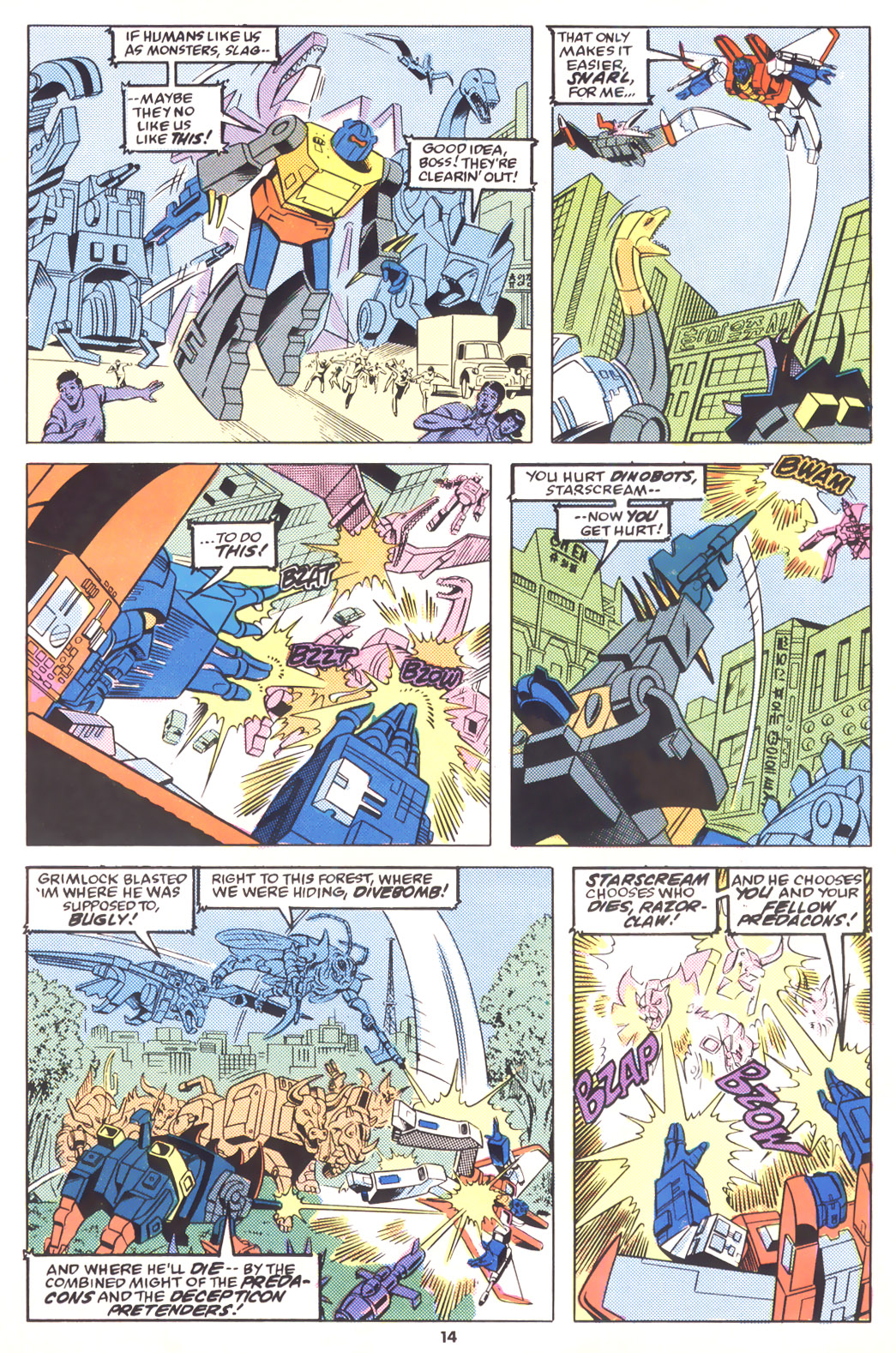 Read online The Transformers (UK) comic -  Issue #209 - 13