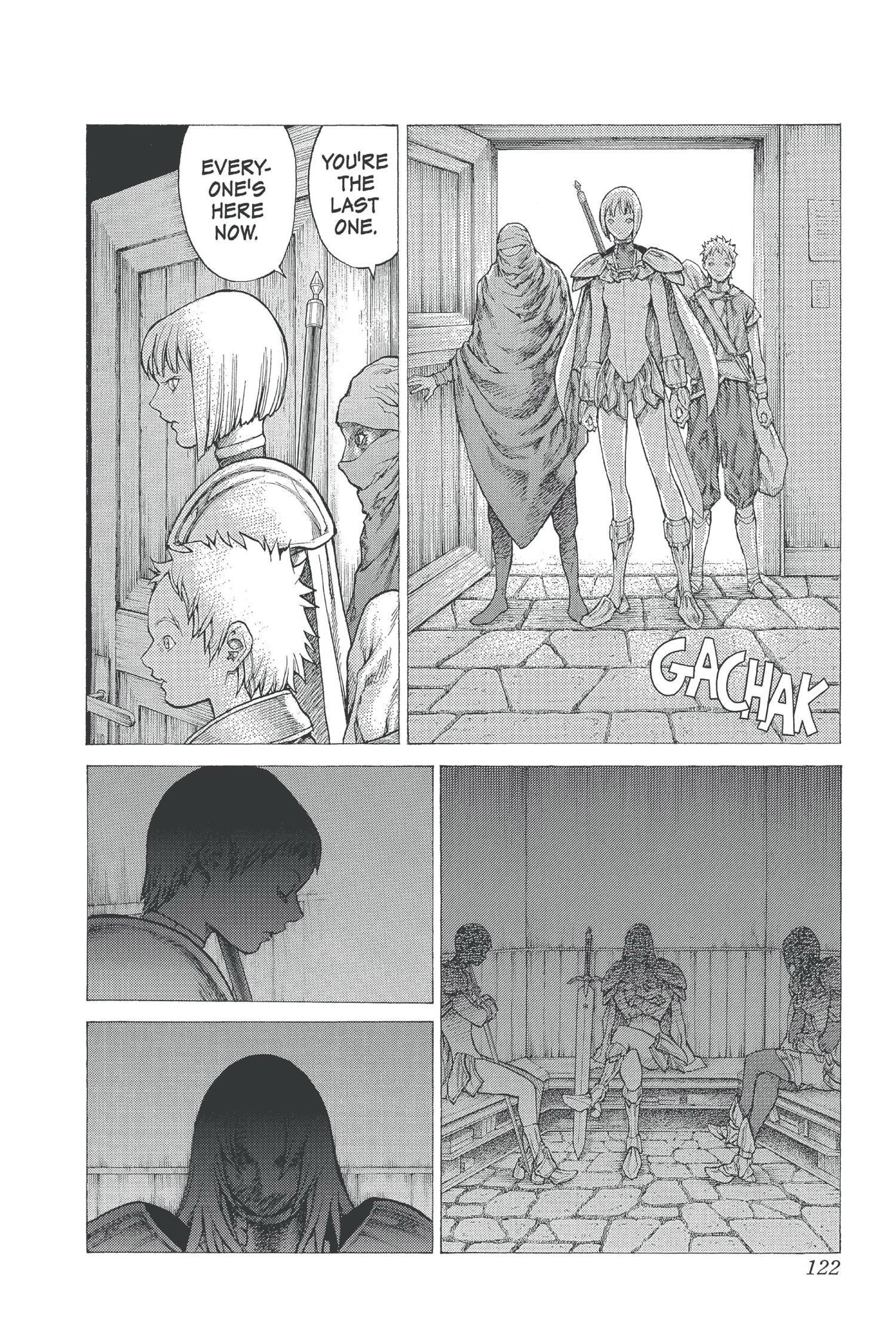 Read online Claymore comic -  Issue #5 - 109