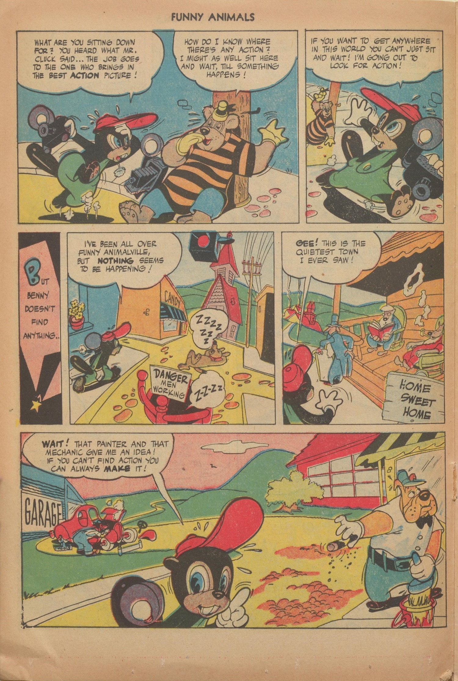 Read online Fawcett's Funny Animals comic -  Issue #50 - 16