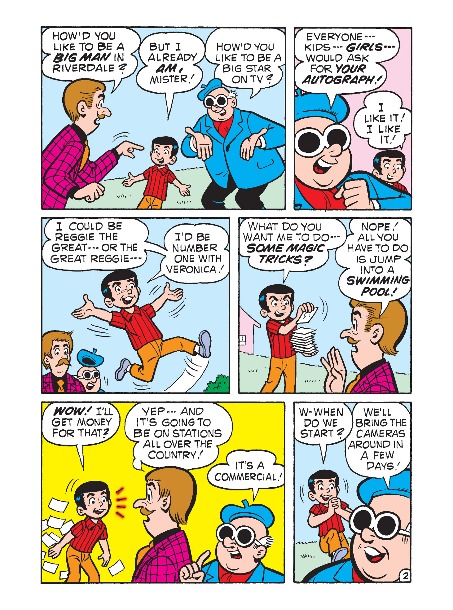 Read online Archie's Funhouse Double Digest comic -  Issue #9 - 129
