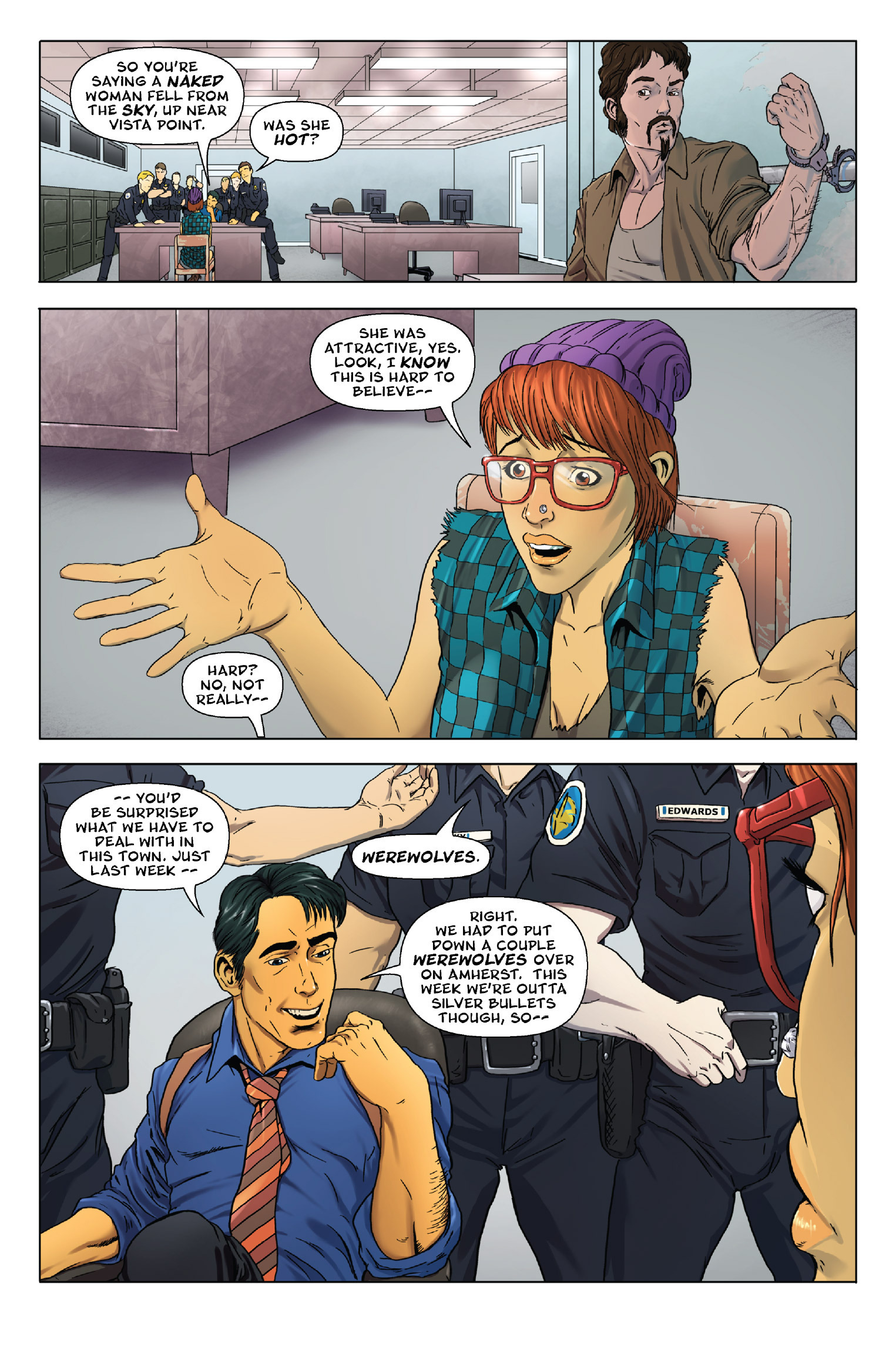 Read online Lesbian Zombies from Outer Space comic -  Issue #1 - 18