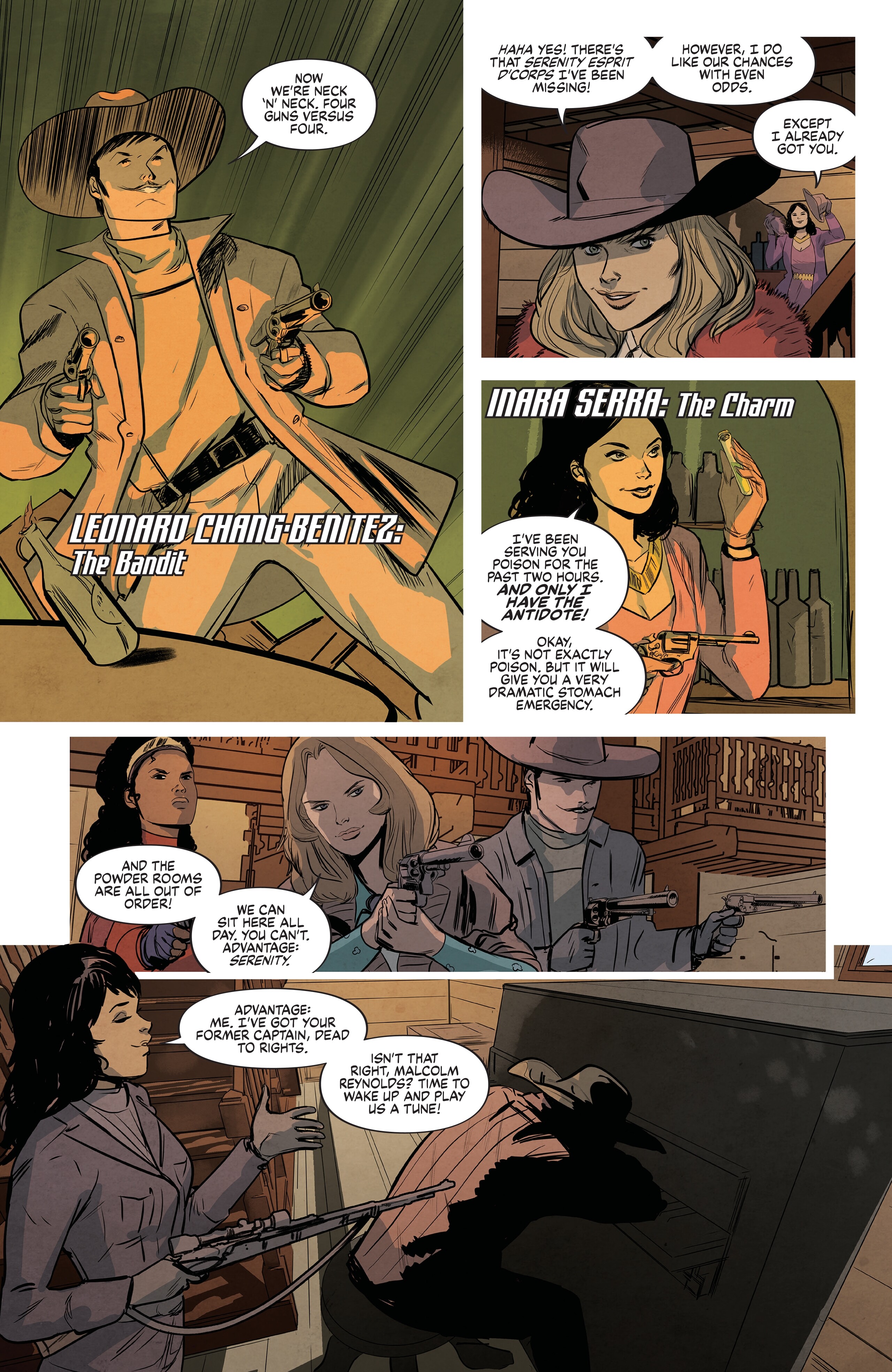 Read online Firefly: The Fall Guys comic -  Issue #1 - 6