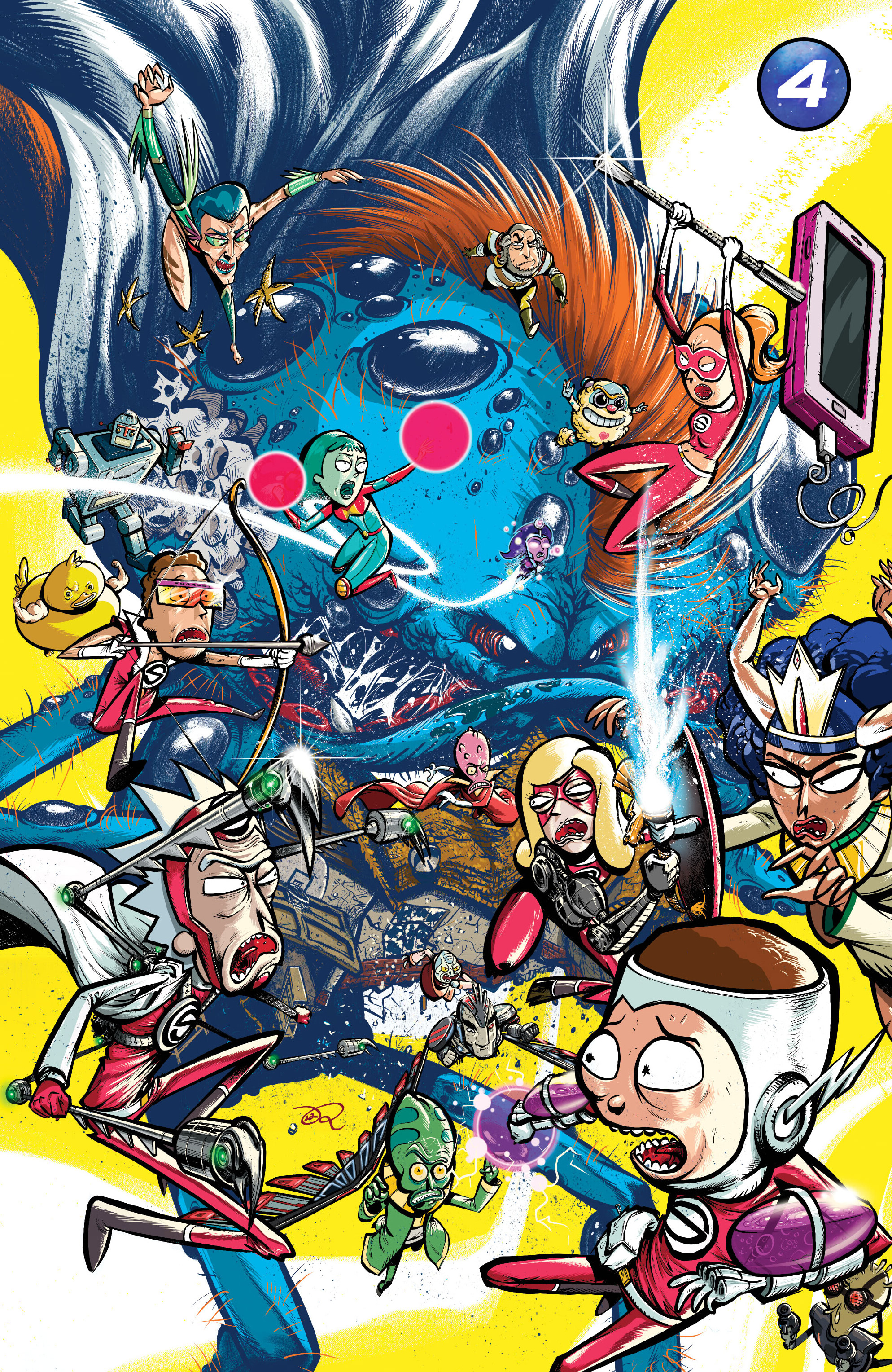 Read online Rick and Morty: Crisis on C-137 comic -  Issue # TPB - 72