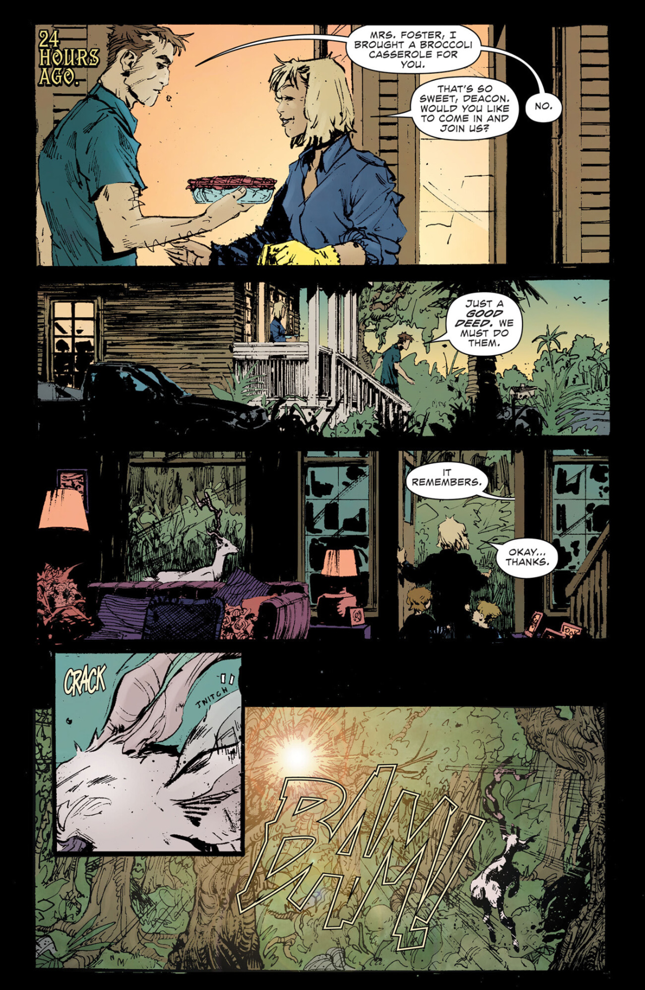 Read online Dark Spaces: Good Deeds comic -  Issue #3 - 21