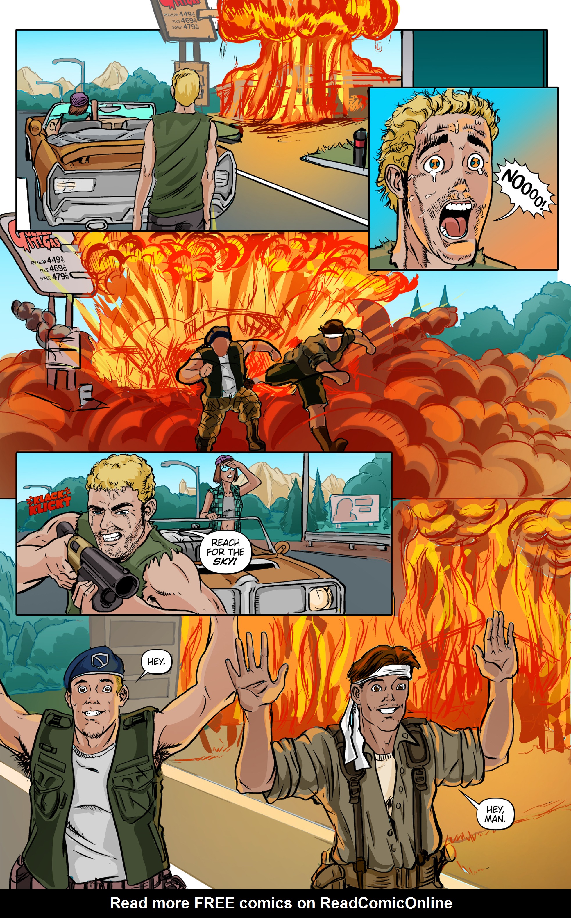 Read online Lesbian Zombies from Outer Space comic -  Issue #4 - 4